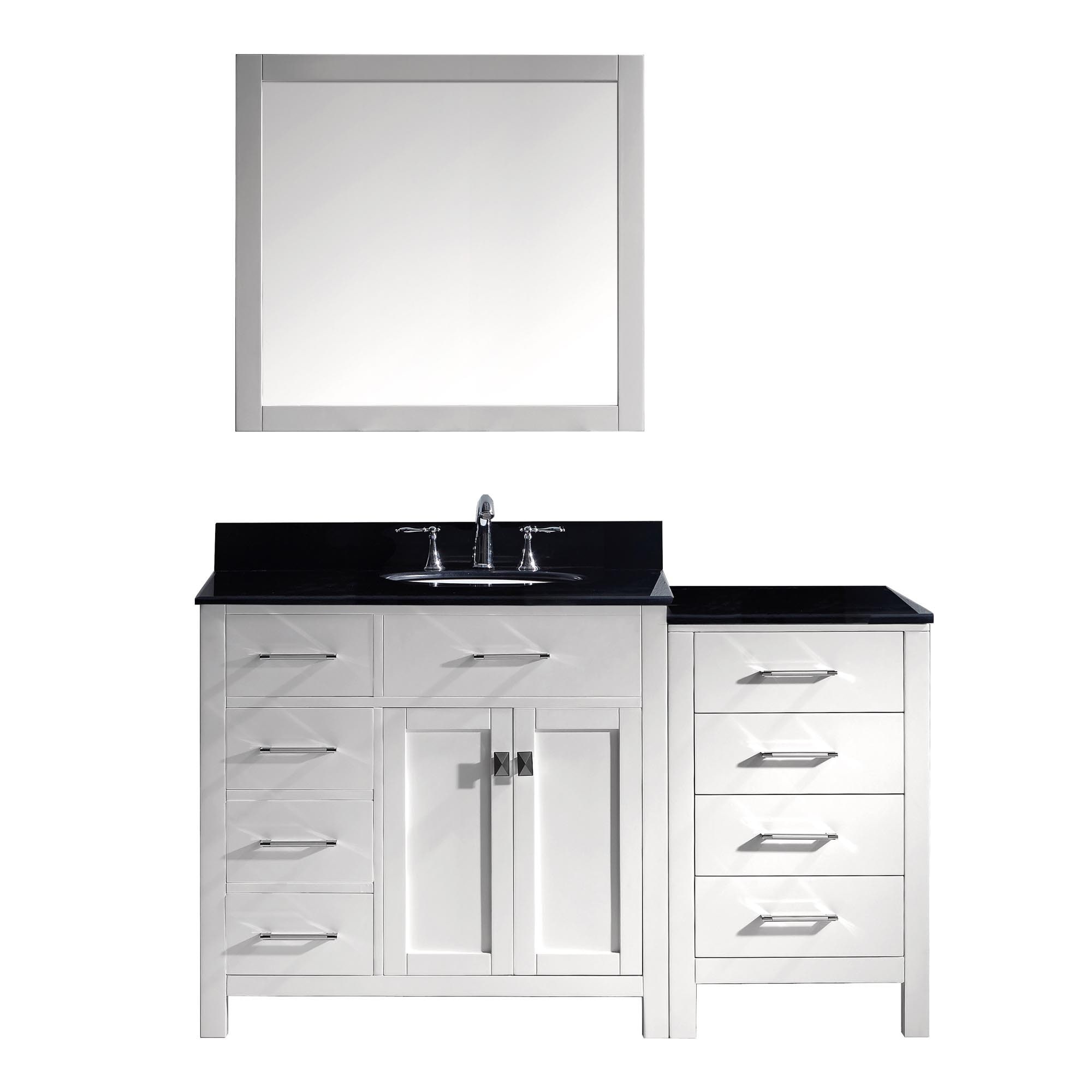 Caroline Parkway 57 Inch Single Left Cabinet Set Bathroom Caroline Parkway 57 Inch Single Left Cabinet Set Bathroom Vanity Free Shipping Today 11352089