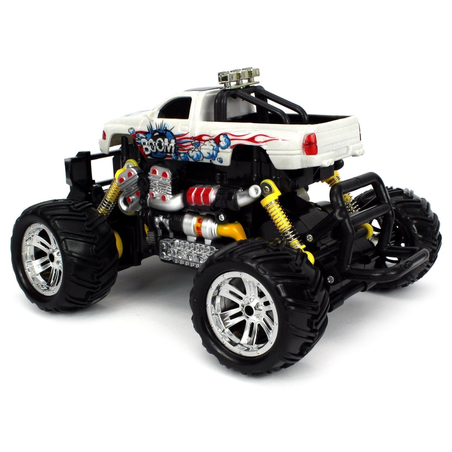 Graffiti V 2 Dodge Ram Pickup Battery Operated Rc Off Road Graffiti V 2 Dodge Ram Pickup Battery Operated Rc Off Road Monster Truck 1 18 Scale 4 Wheel Drive Rtr Colors May Vary Free Shipping Today