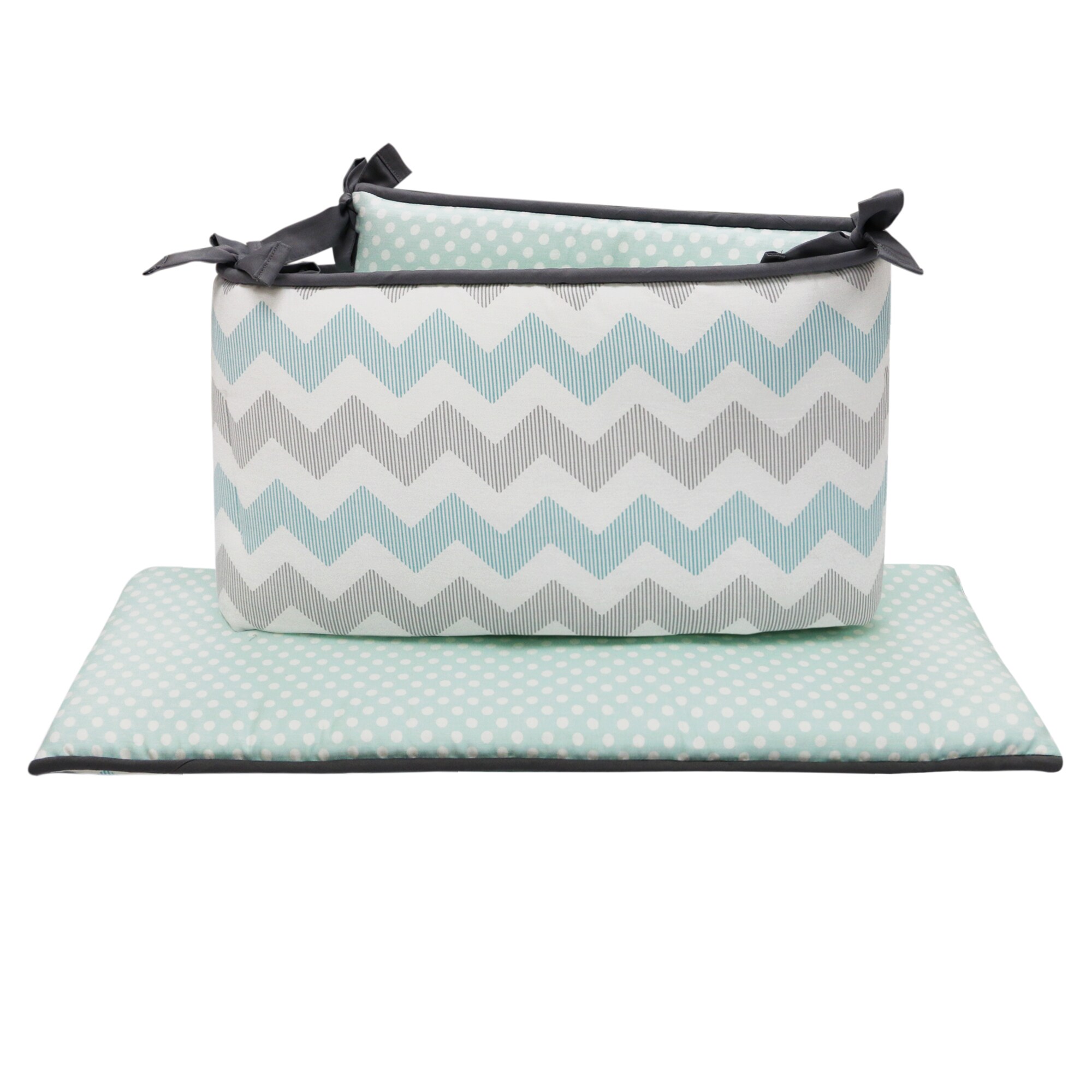 the peanut shell crib bumper