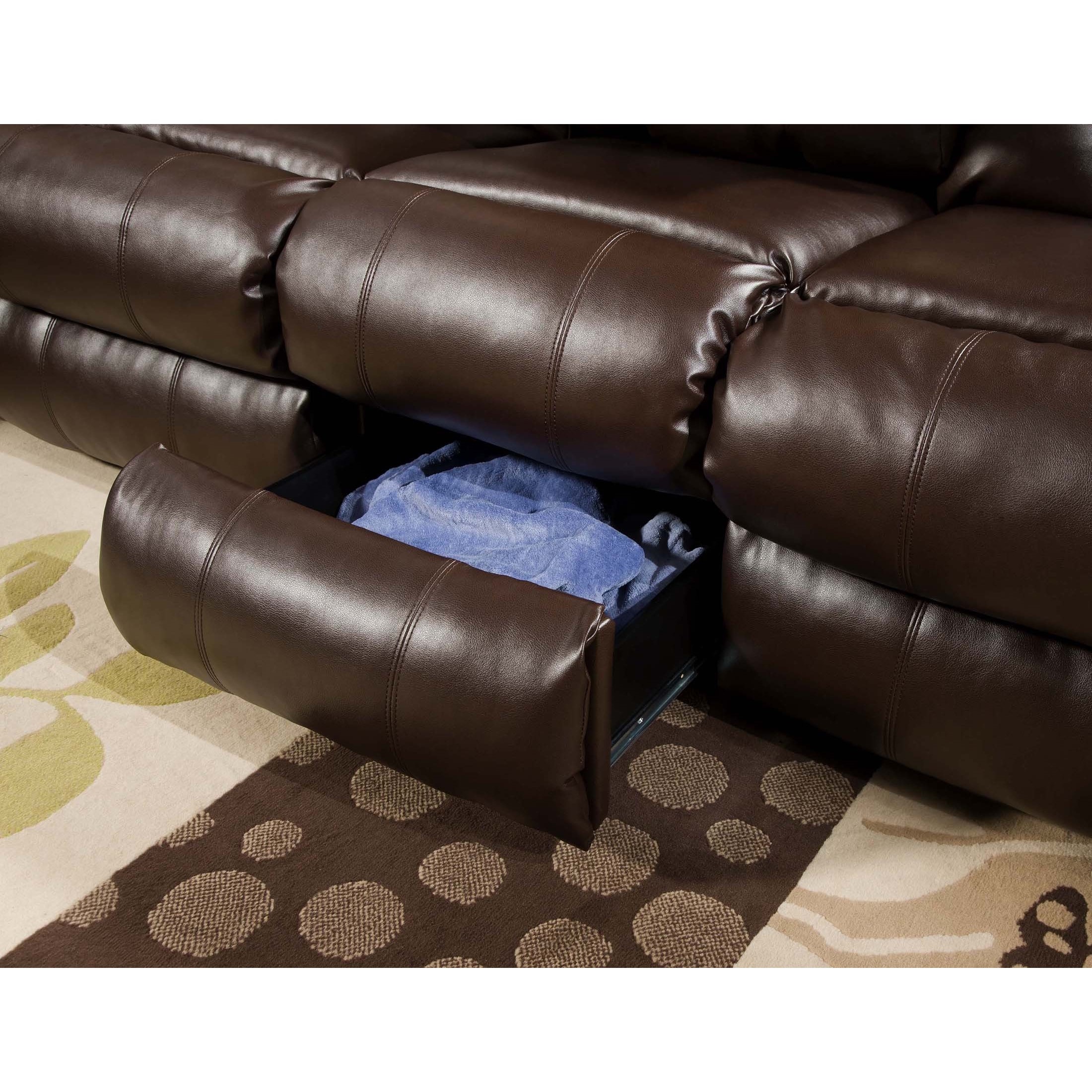 Simmons Upholstery Sebring Bonded Leather Double Motion Sofa Simmons Upholstery Sebring Bonded Leather Double Motion Sofa Free Shipping Today 18377909