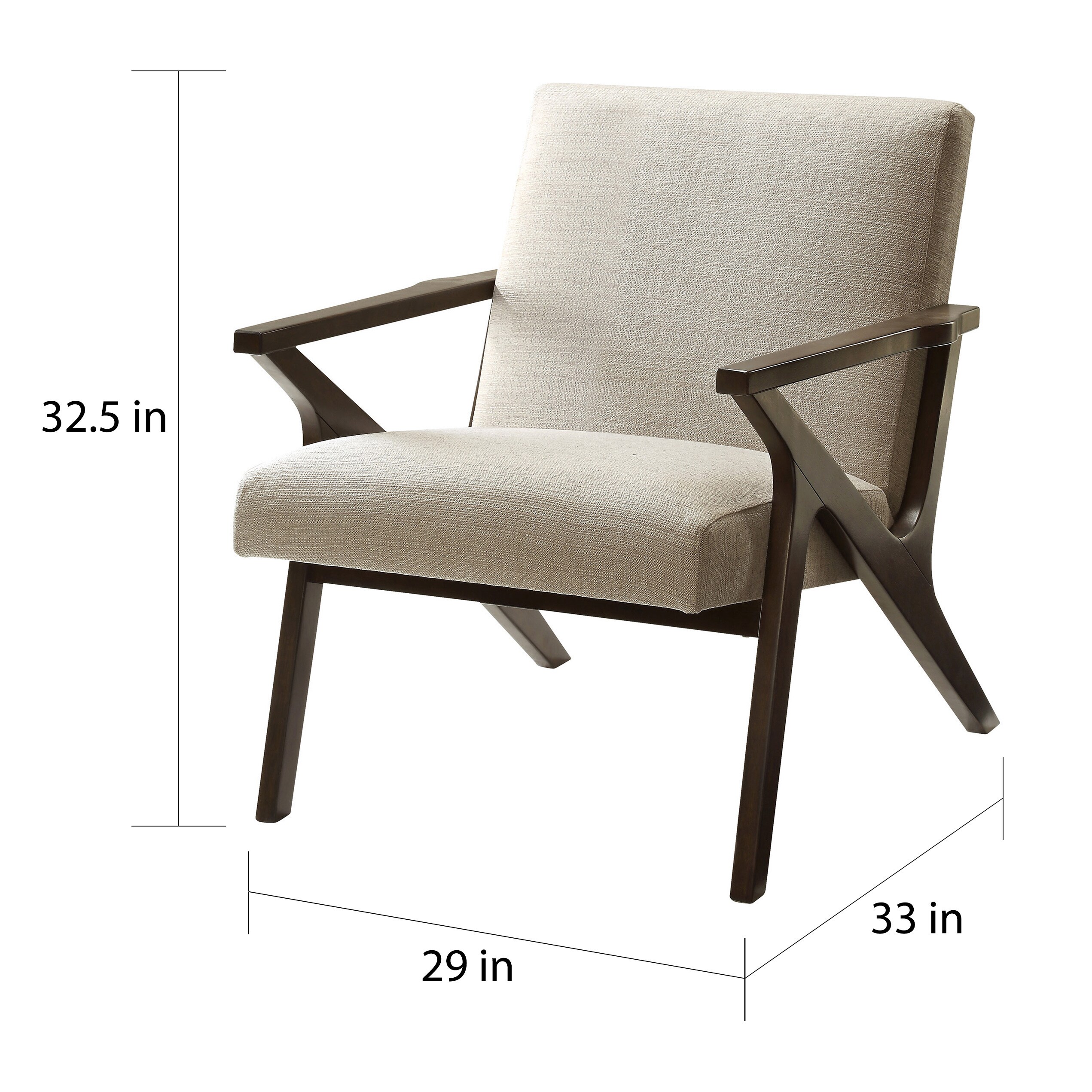 Shop Carson Carrington Karkkila Mid Century Accent Chair