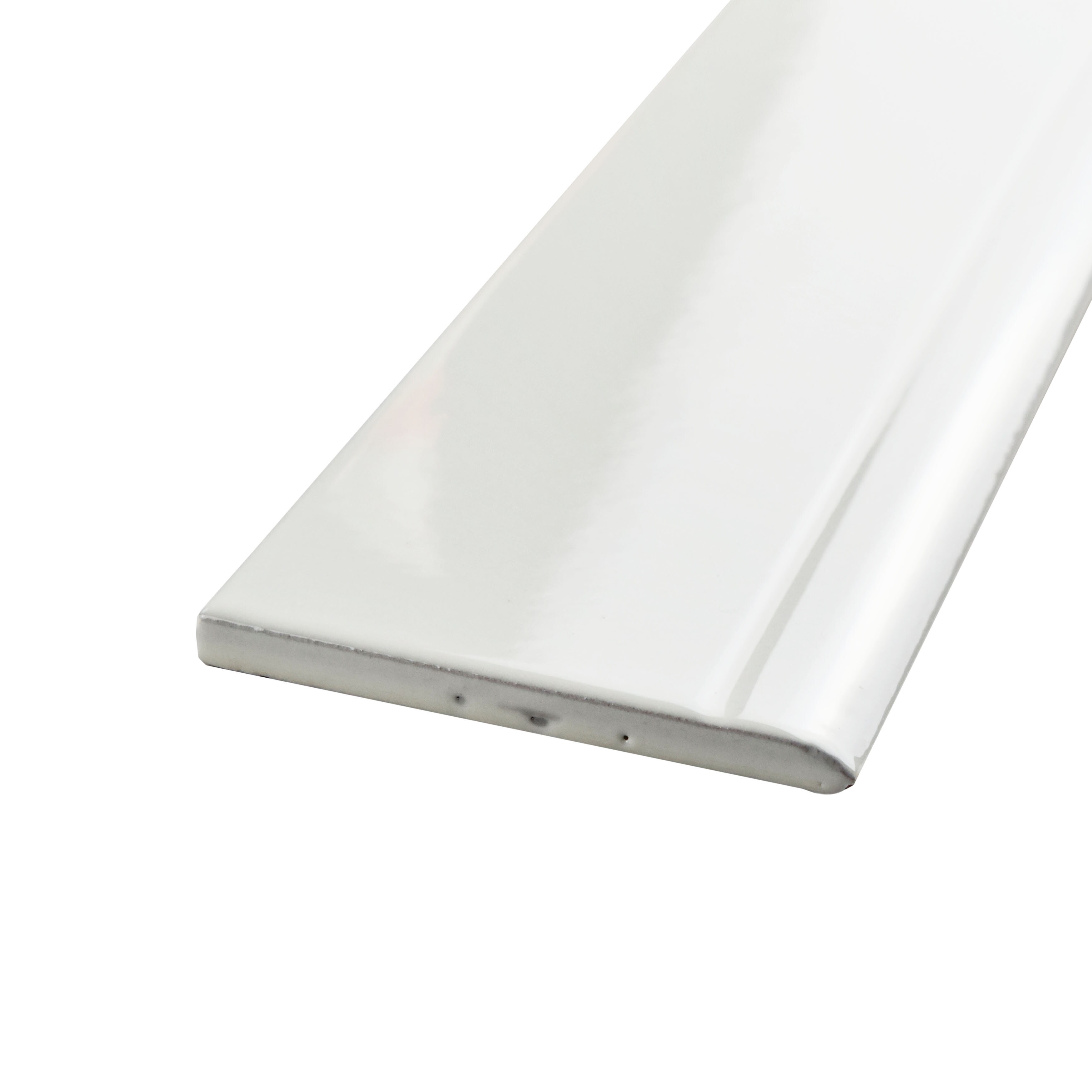 Somertile 3 25x12 375 Inch Zocalo Glossy White Ceramic Base Somertile 3 25x12 375 Inch Zocalo Glossy White Ceramic Base Trim Molding 25 Tiles Free Shipping Today 11483297