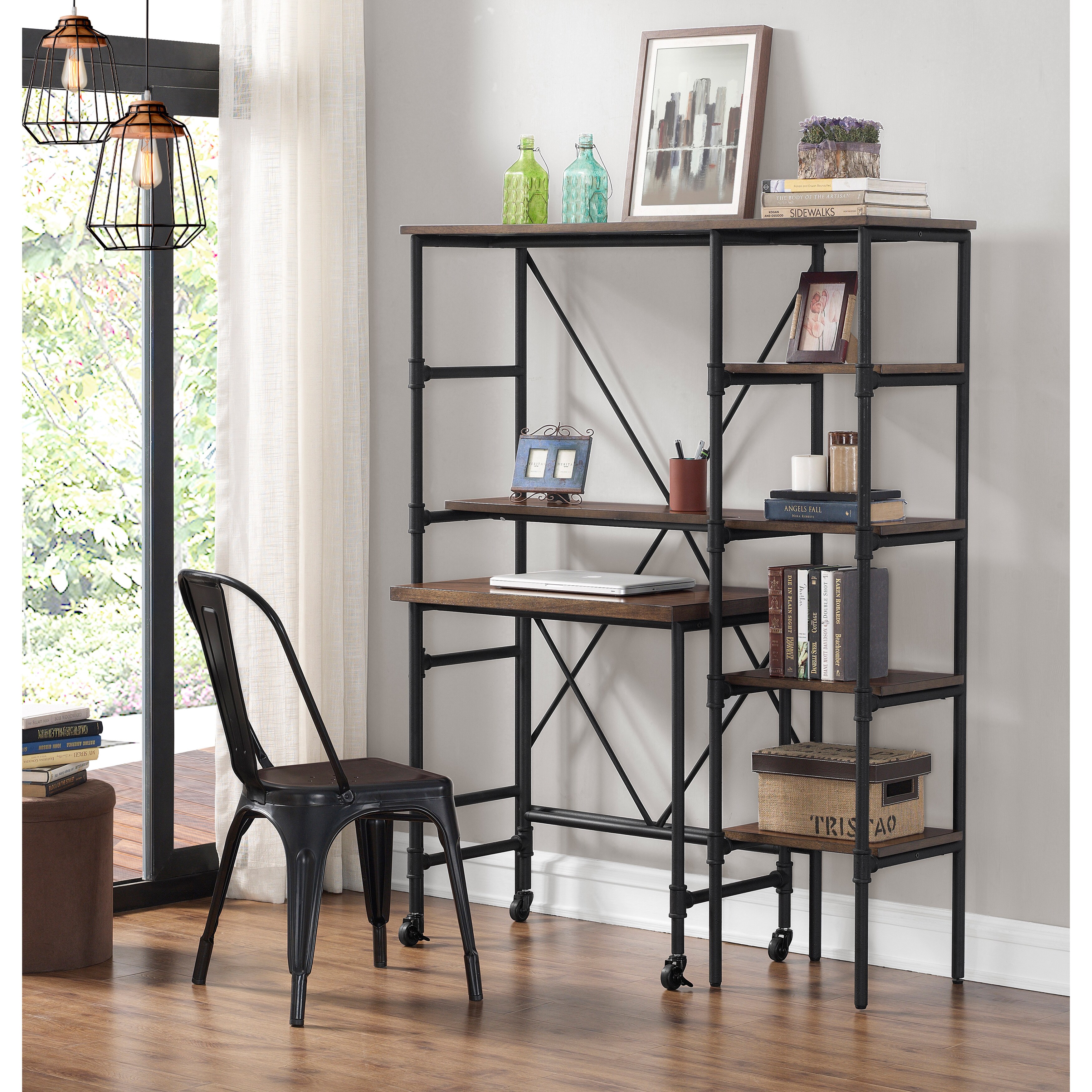 Workstation With Pull Out Desk Free Shipping Today Workstation With Pull Out Desk Free Shipping Today 80008462