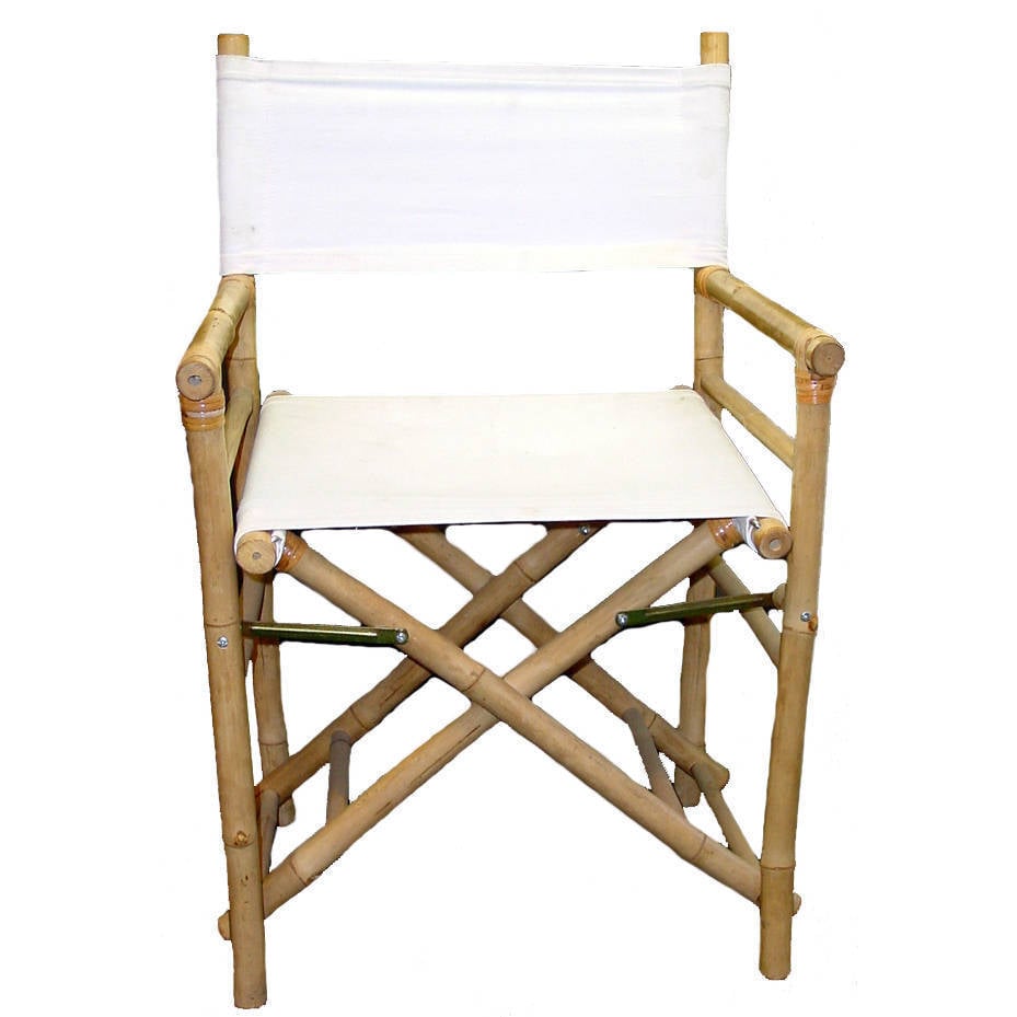 Shop Handmade Bamboo54 Bamboo Bistro Directors Chairs And Round