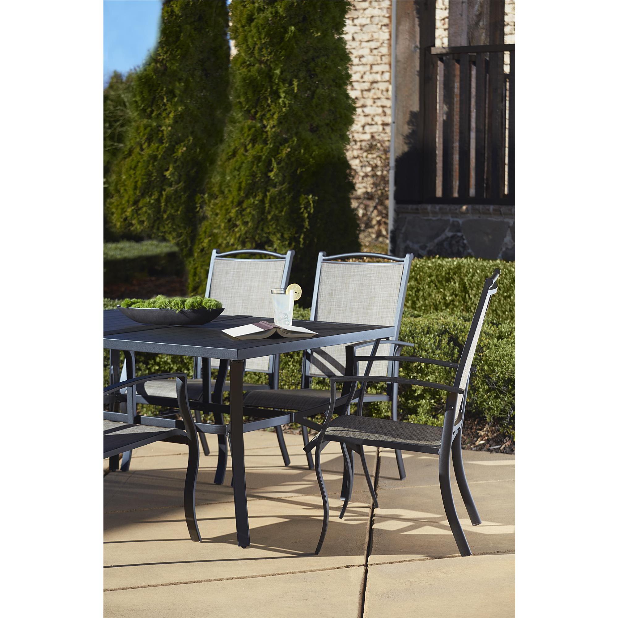 B Q Patio Furniture Techieblogie Info Cosco Outdoor 7 Piece Aluminum Patio Dining Set Free Shipping