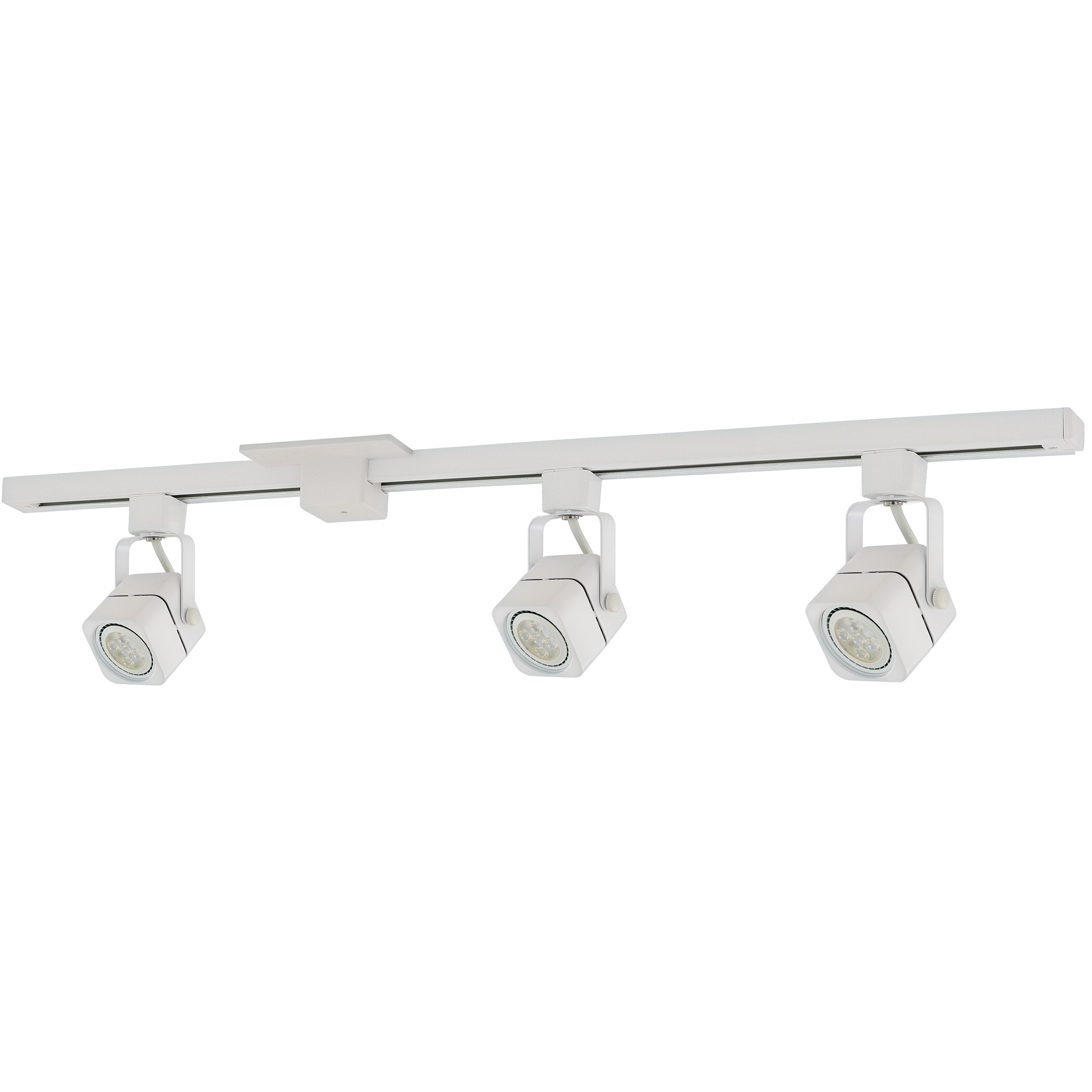 Liteline Corporation 71250 90344 4 White Apollo Three Head Track Lighting Fixture Liteline Corporation 71250 90344 4 White Apollo Three Head Track Lighting Fixture