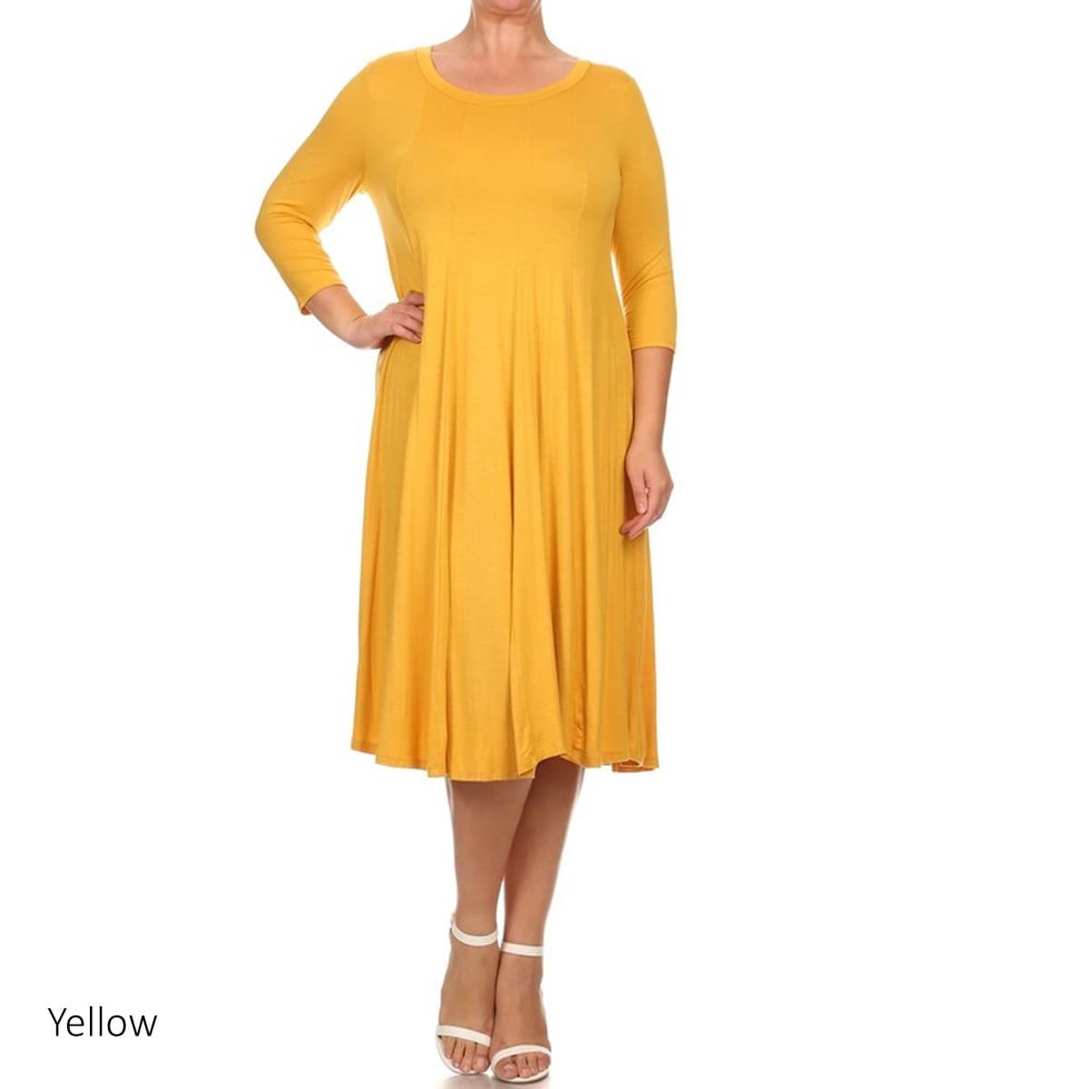 plus size aline dress