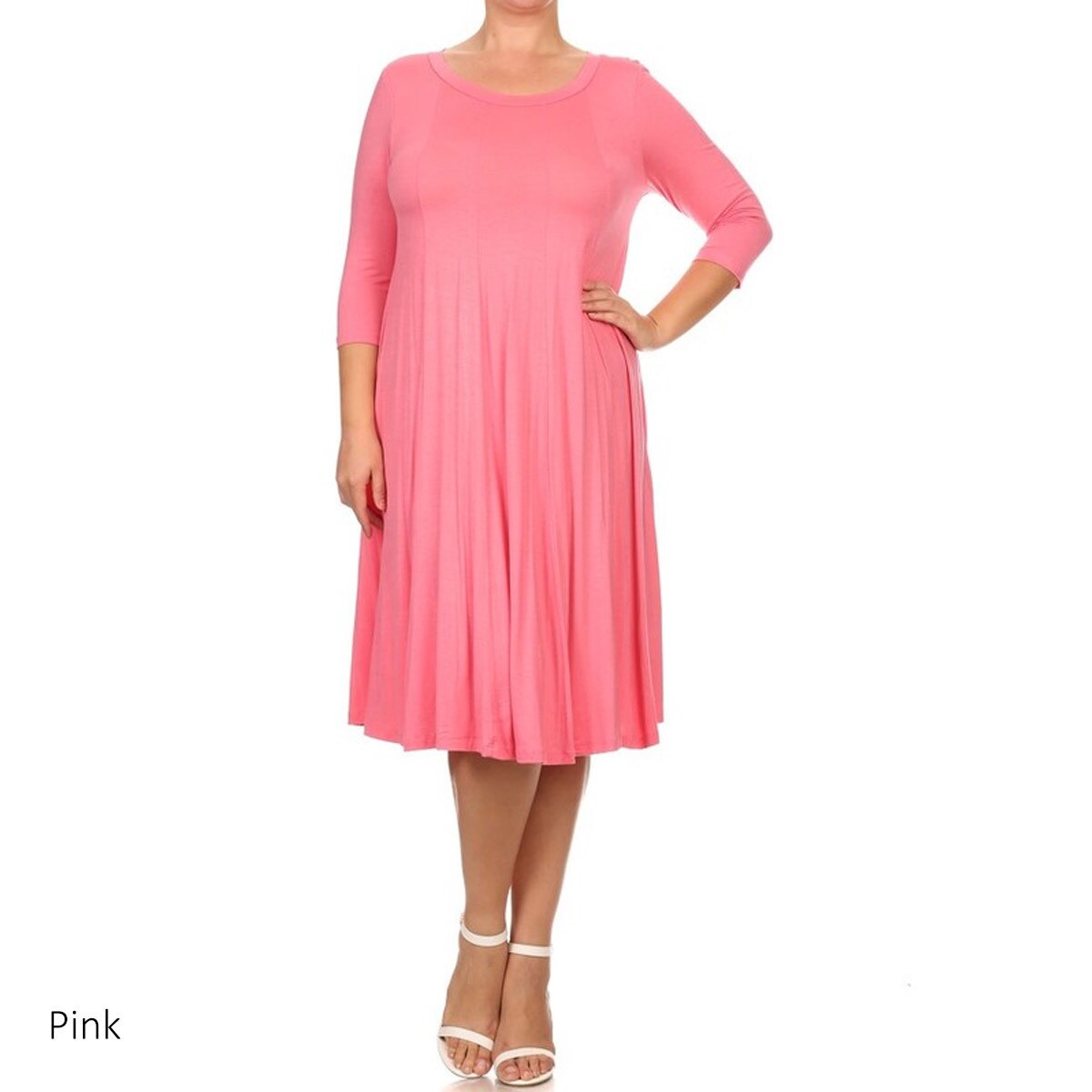 plus size aline dress