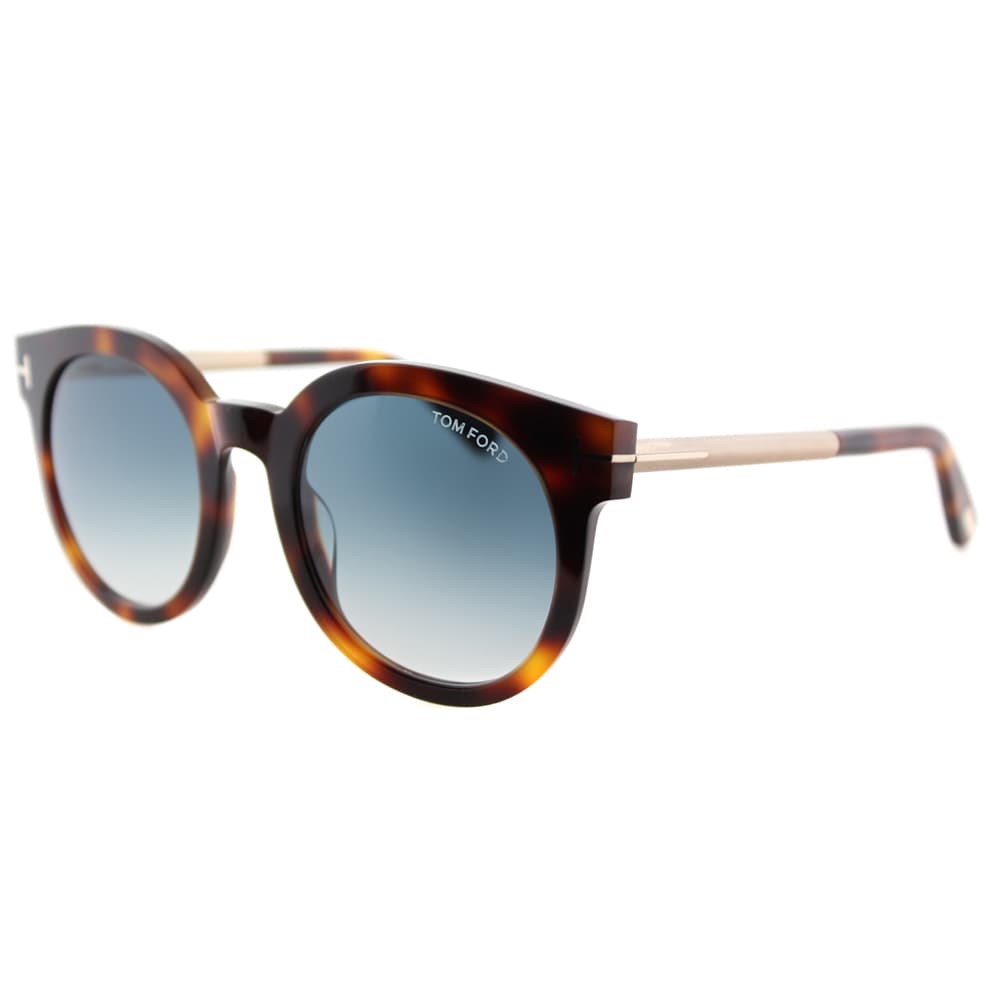 Tom Ford Sunglasses 51//22//140 Havana//Gradient Blue FT0435 Janina 52P