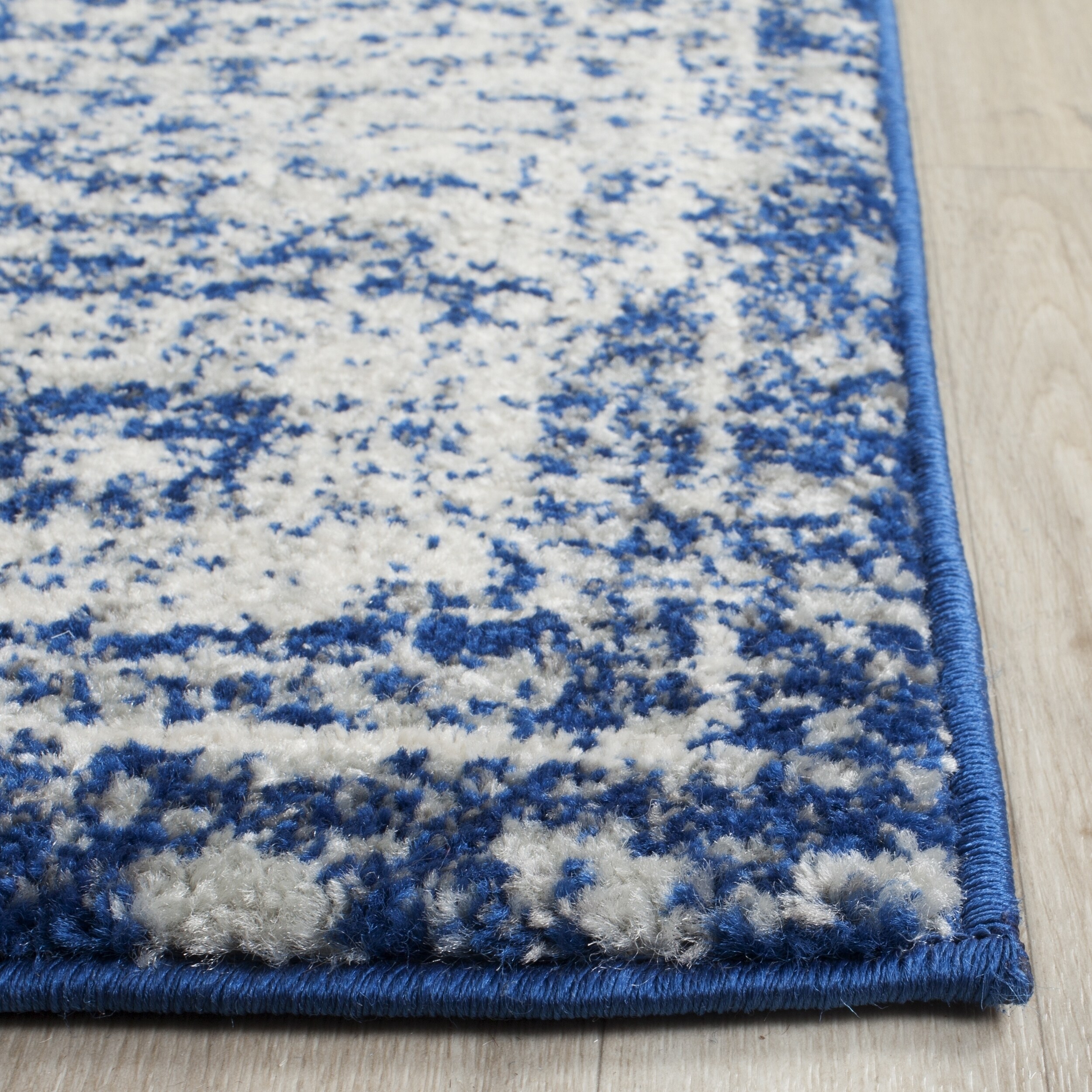 Shop Safavieh Evoke Vintage Oriental Navy Ivory Rug Distressed Rug