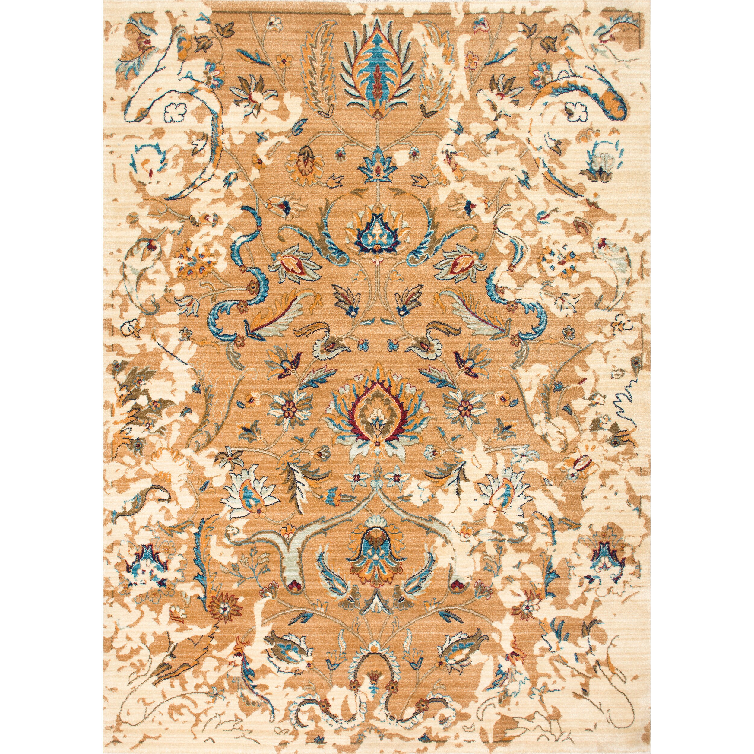 Shop NuLOOM Traditional Persian Timeless Blossom Ivory Rug 9 X 12