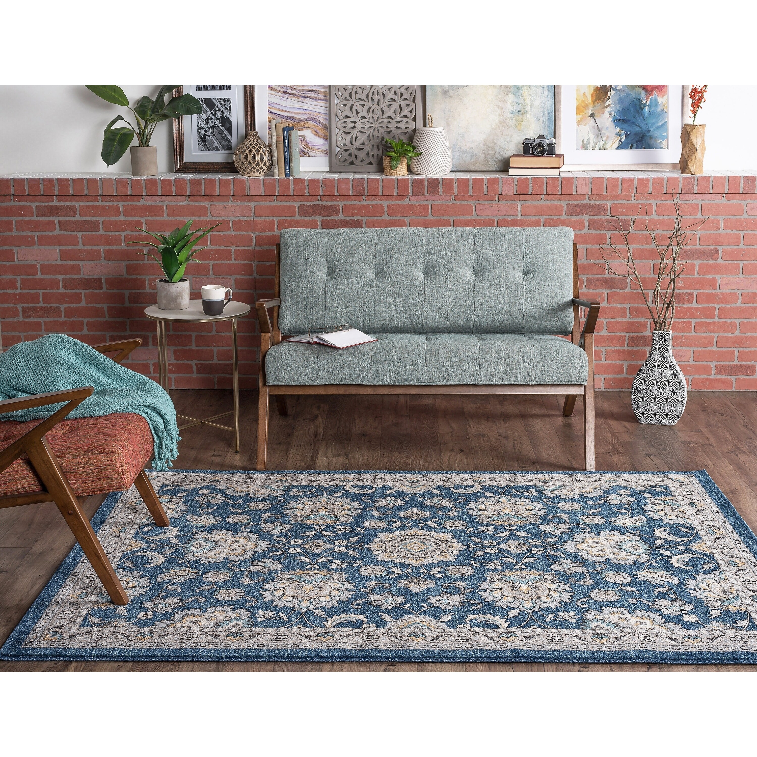 Shop Alise Rugs Kinsley Traditional Oriental Area Rug 53 X 73