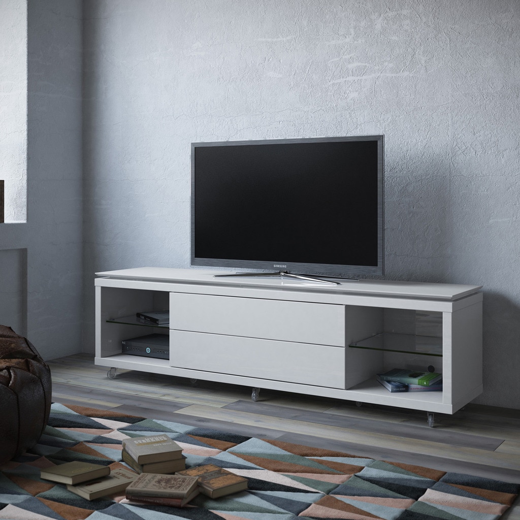 Manhattan Comfort Vanderbilt Tv Stand And Cabrini 2 Floating Manhattan Comfort Vanderbilt Tv Stand And Cabrini 2 Floating Wall Panel With Led Lights