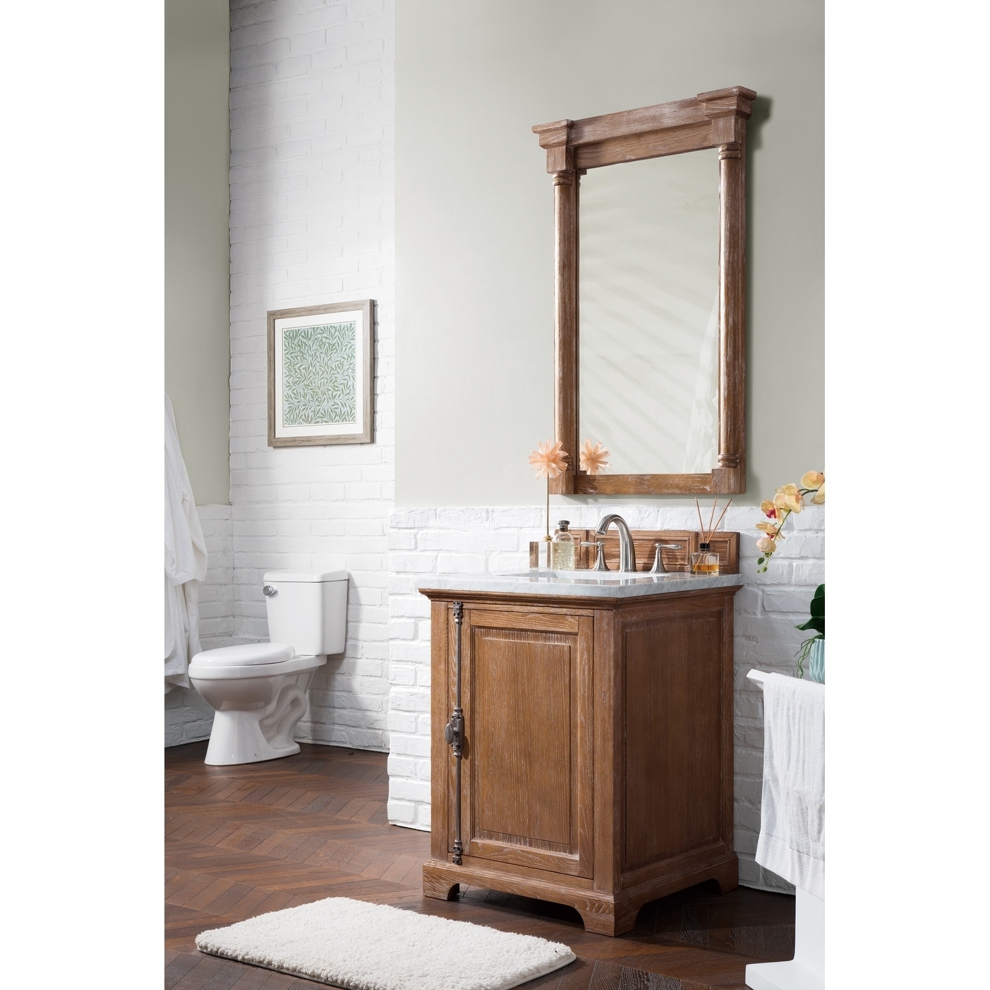 Providence 26 Single Vanity Cabinet Driftwood Free Shipping Providence 26 Single Vanity Cabinet Driftwood Free Shipping Today 11819329