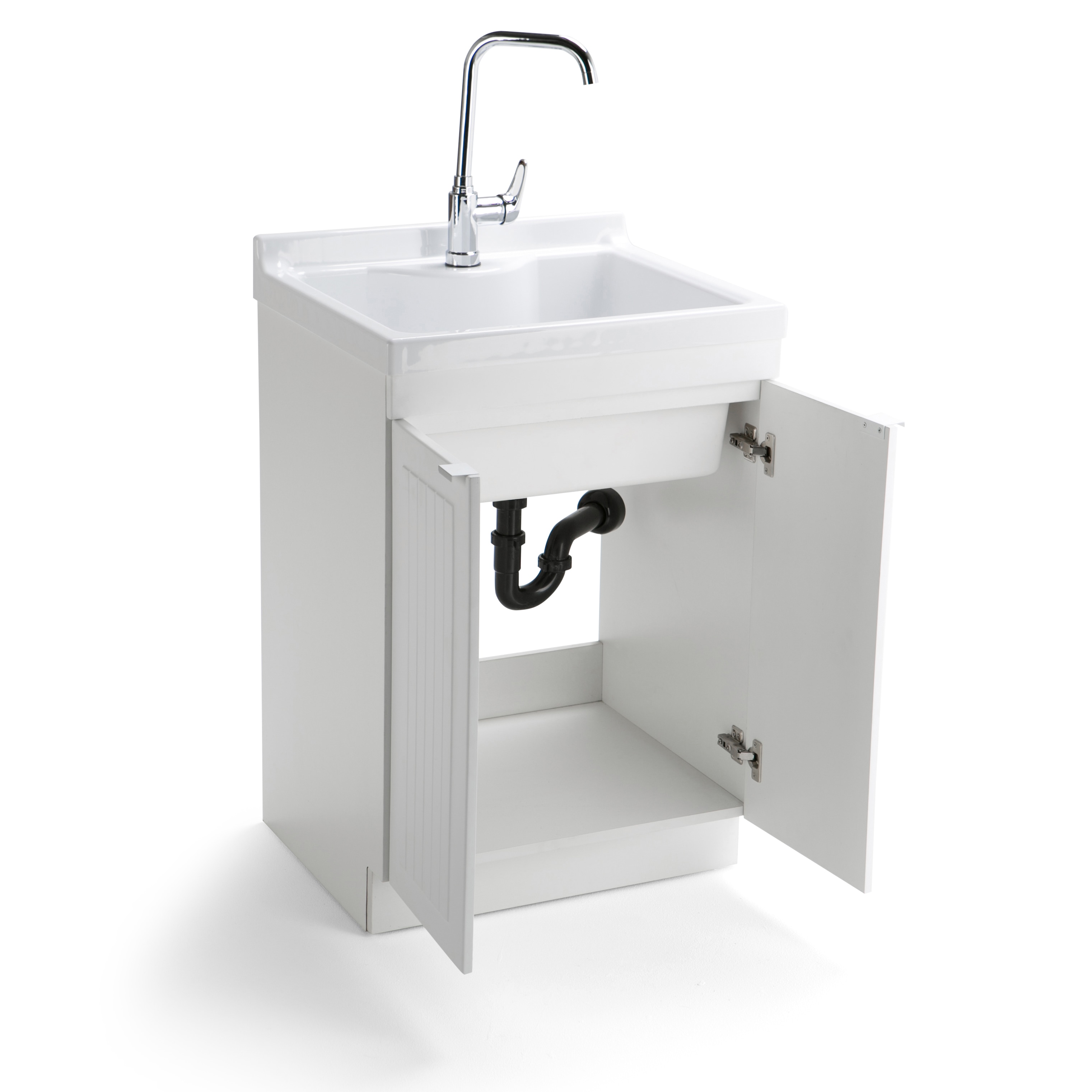 Wyndenhall Bi 24 Inch Laundry Cabinet With Faucet And Abs Wyndenhall Bi 24 Inch Laundry Cabinet With Faucet And Abs Sink On Free Shipping Today 11915486