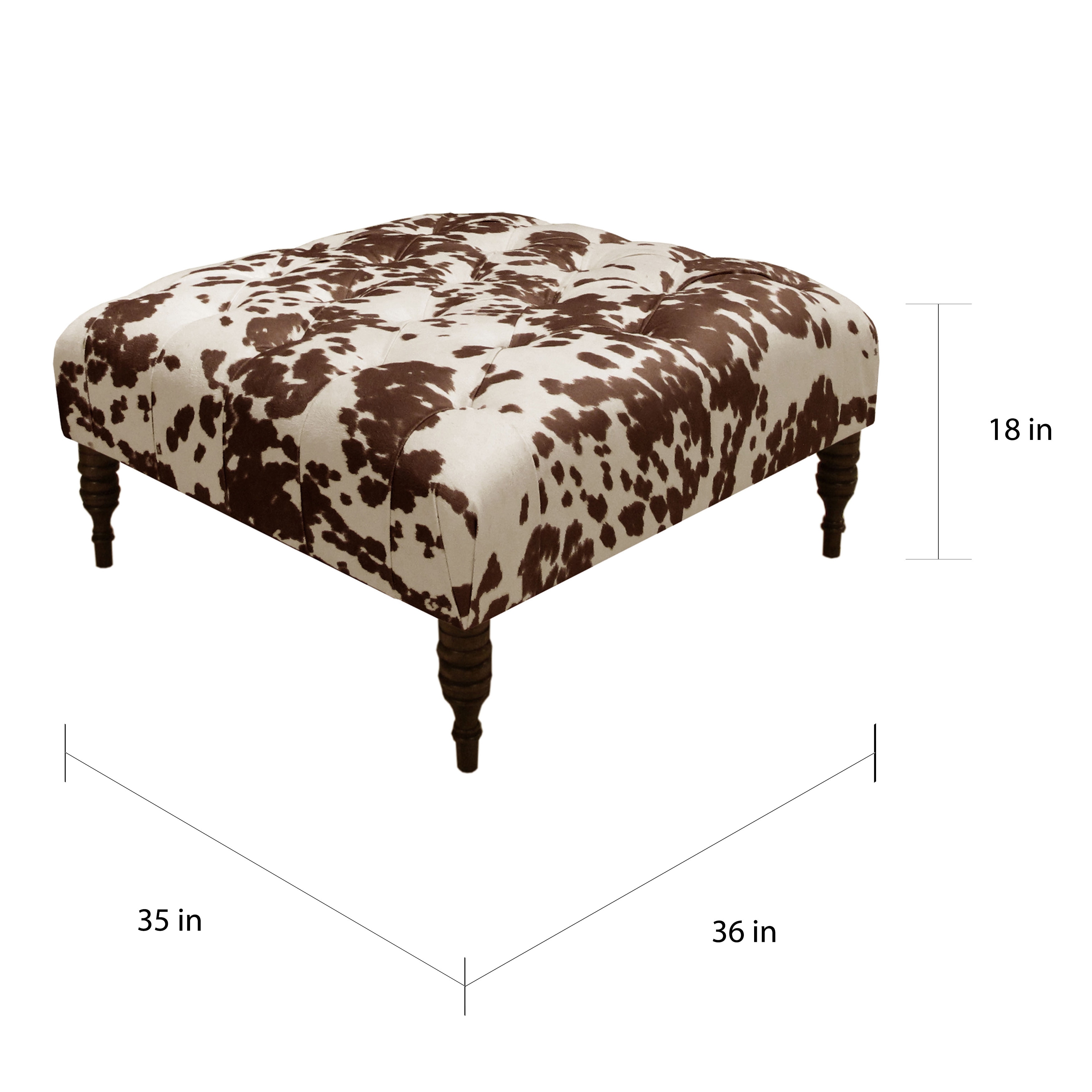 Skyline Furniture Udder Madness Milk Polyester Tufted Tail Skyline Furniture Udder Madness Milk Polyester Tufted Tail Ottoman On Free Shipping Today 11951279