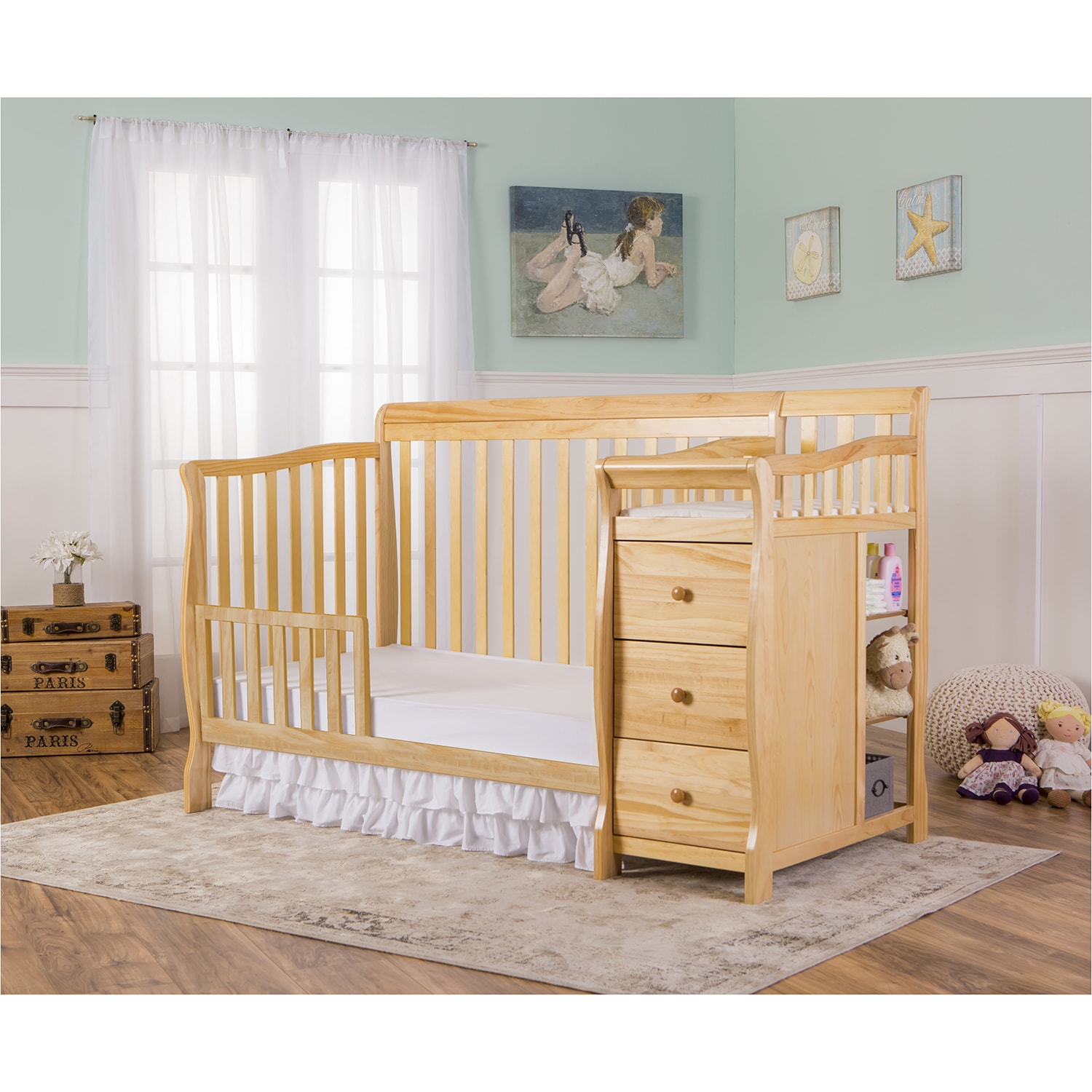 dream on me 5 in 1 brody convertible crib with changer instructions