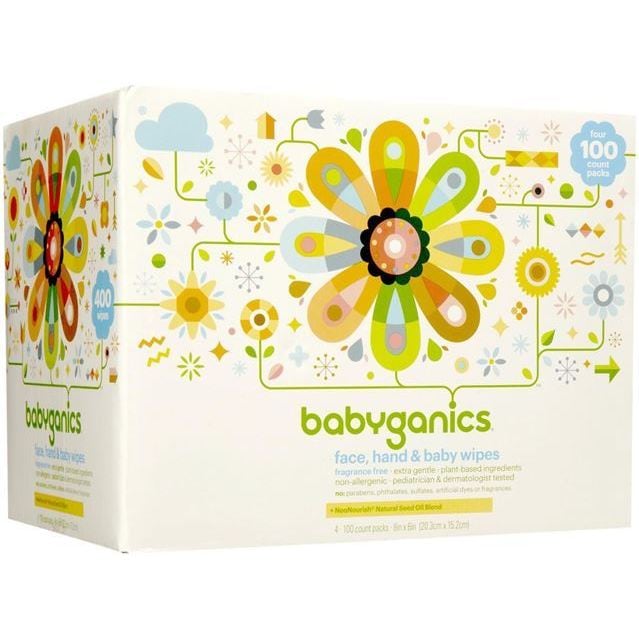 babyganics 400 wipes