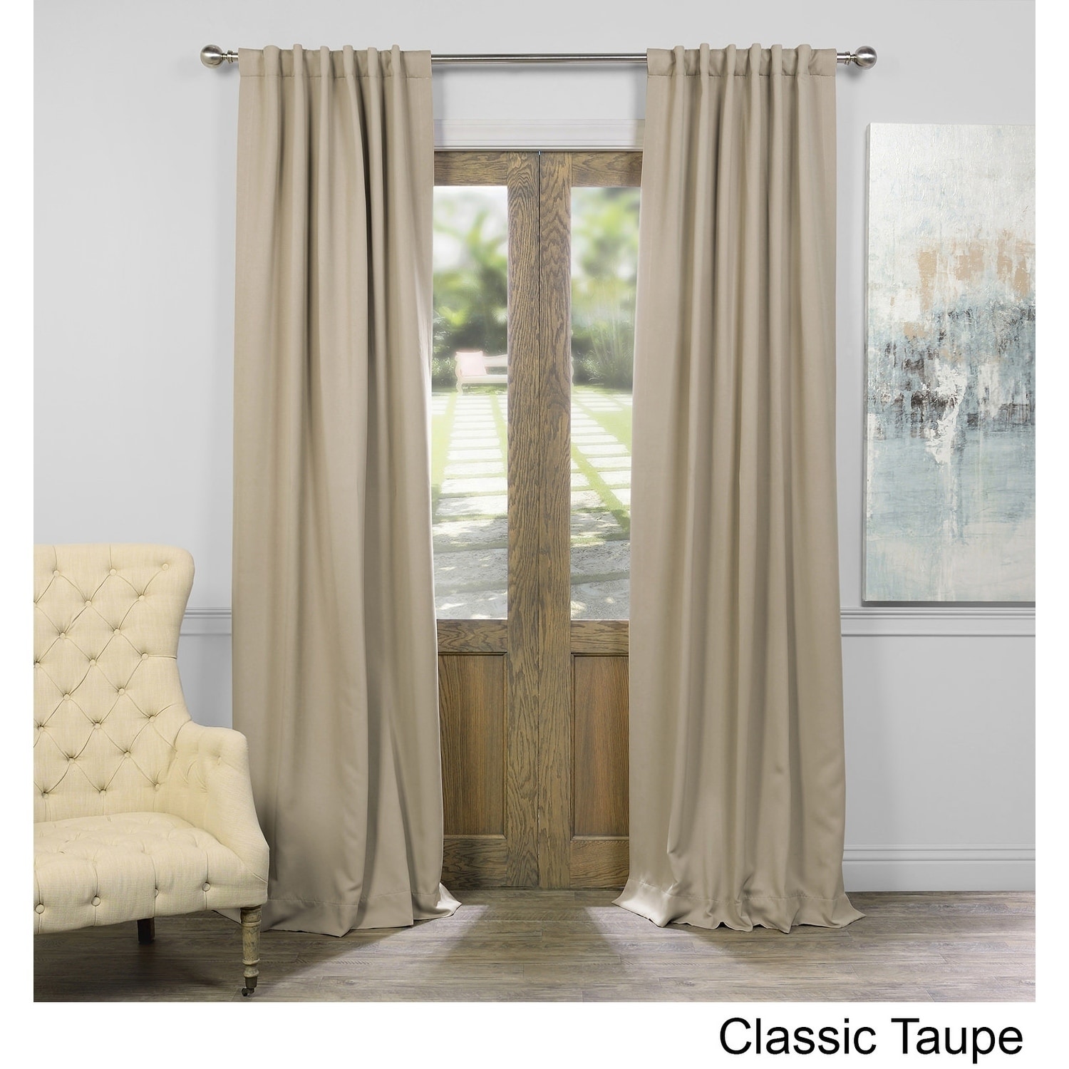 Exclusive Fabrics Thermal Insulated Solid Blackout 108 Inch Exclusive Fabrics Thermal Insulated Solid Blackout 108 Inch Curtain Panel Pair 50 X On Free Shipping Today 11984311