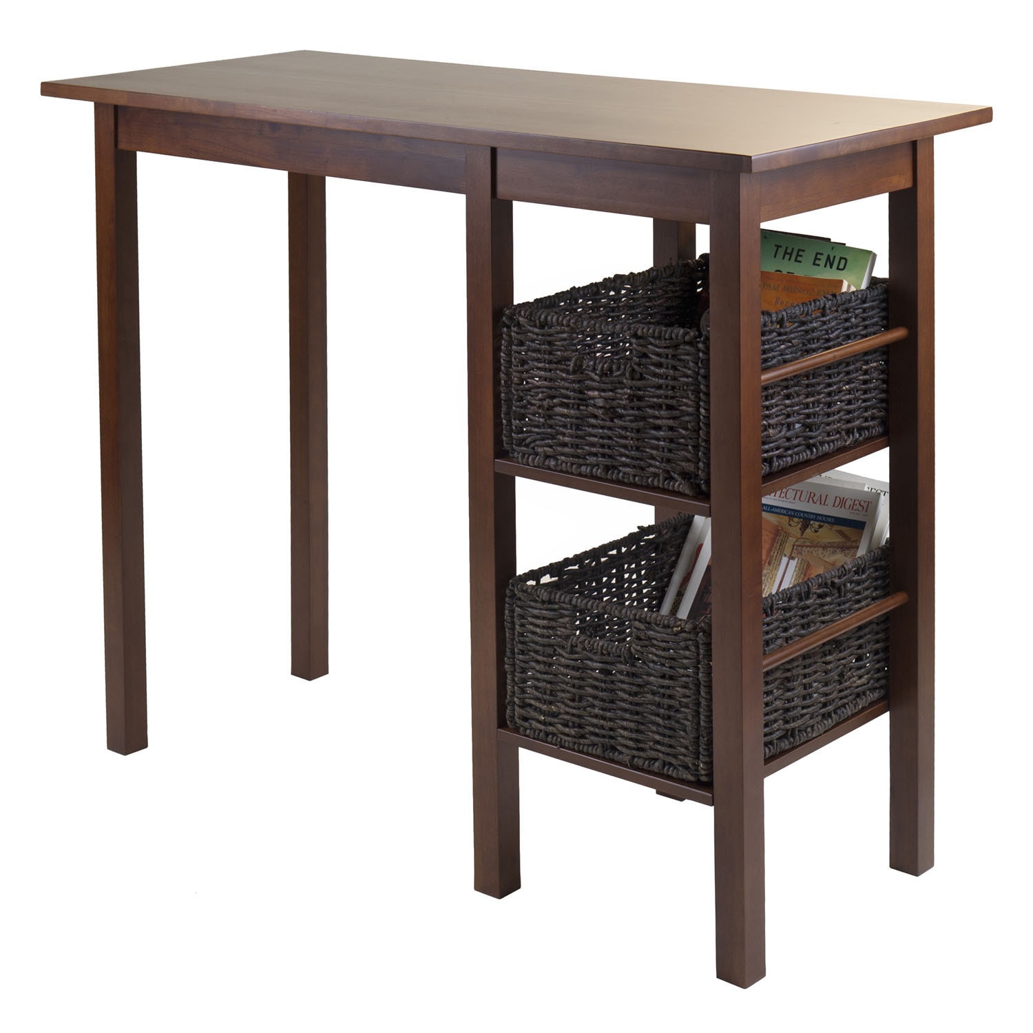 Egan 3 Pc Breakfast Table With 2 Baskets Set Free Shipping Egan 3 Pc Breakfast Table With 2 Baskets Set Free Shipping Today 12021201