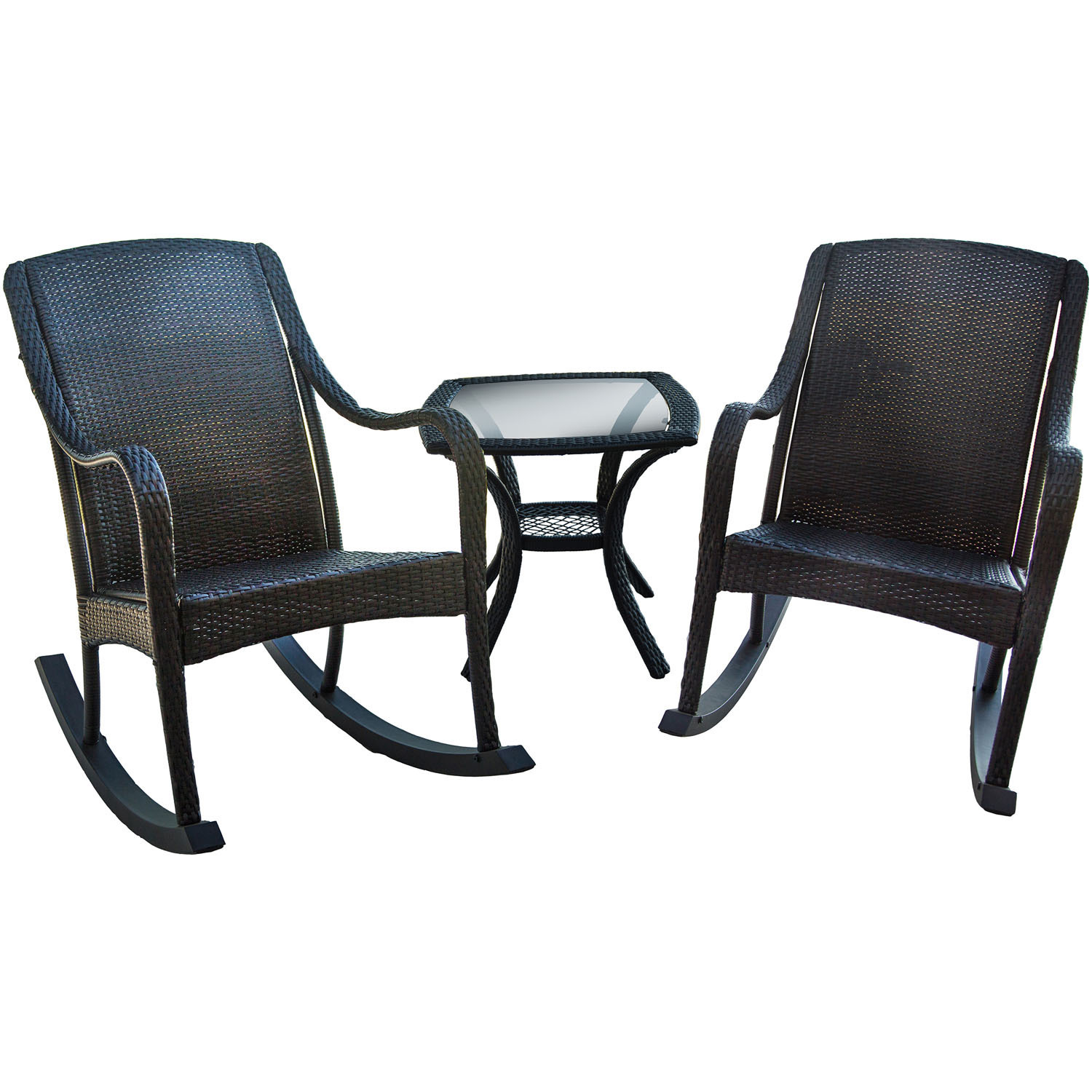 Hanover Outdoor Orleans 3 Piece Rocking Patio Set Free Hanover Outdoor Orleans 3 Piece Rocking Patio Set