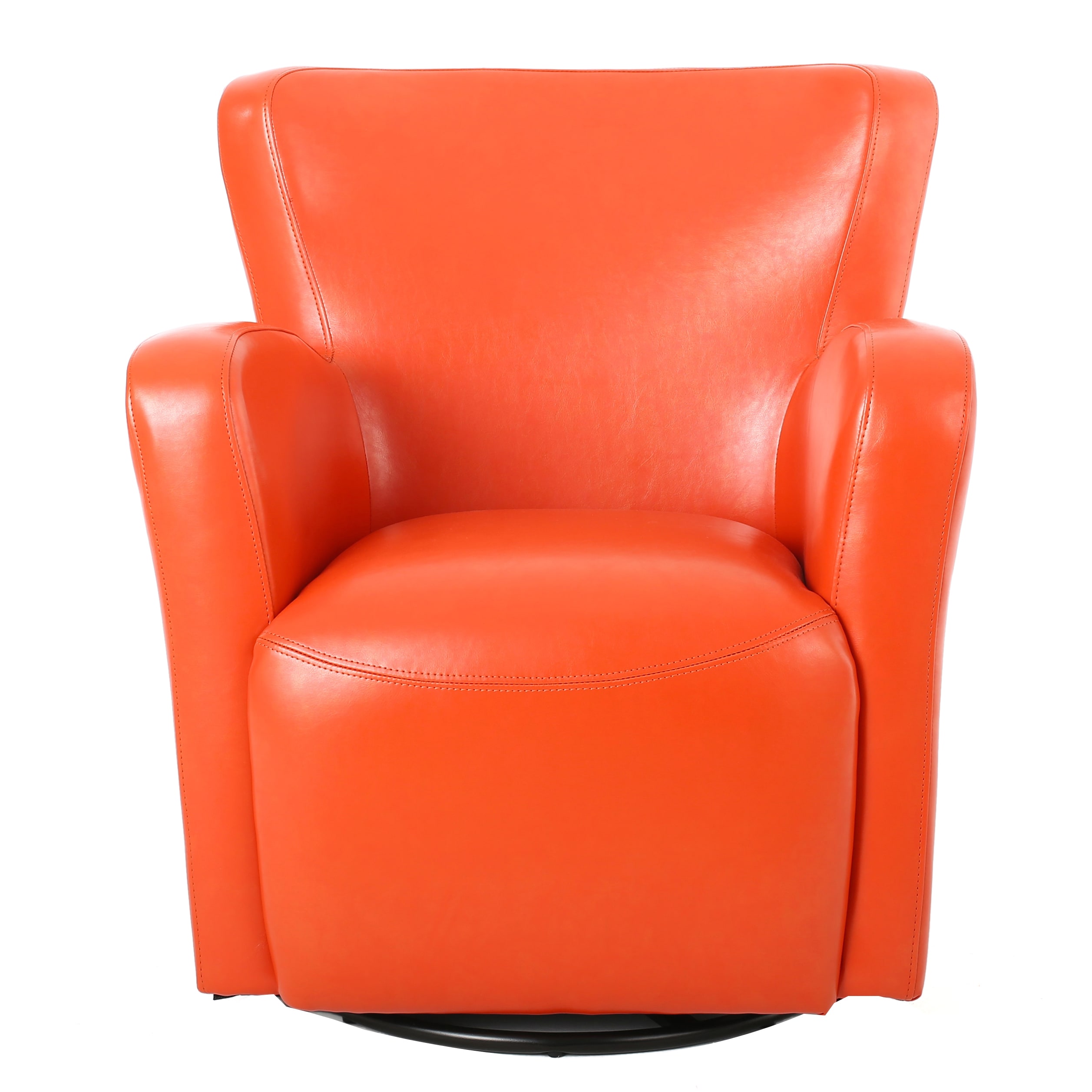 Angelo Bonded Leather Wingback Swivel Club Chair By Christopher Angelo Bonded Leather Wingback Swivel Club Chair By Christopher Knight Home On Free Shipping Today 12027364