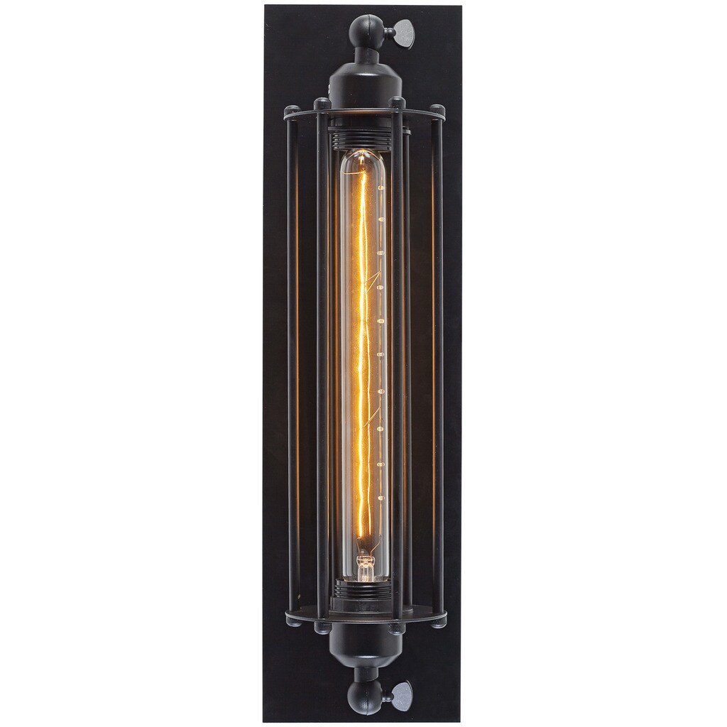 Light Society Black Iron 1 Caged Sconce On Free Light Society Black Iron 1 Caged Sconce On Free Shipping Orders Over 45 12060924