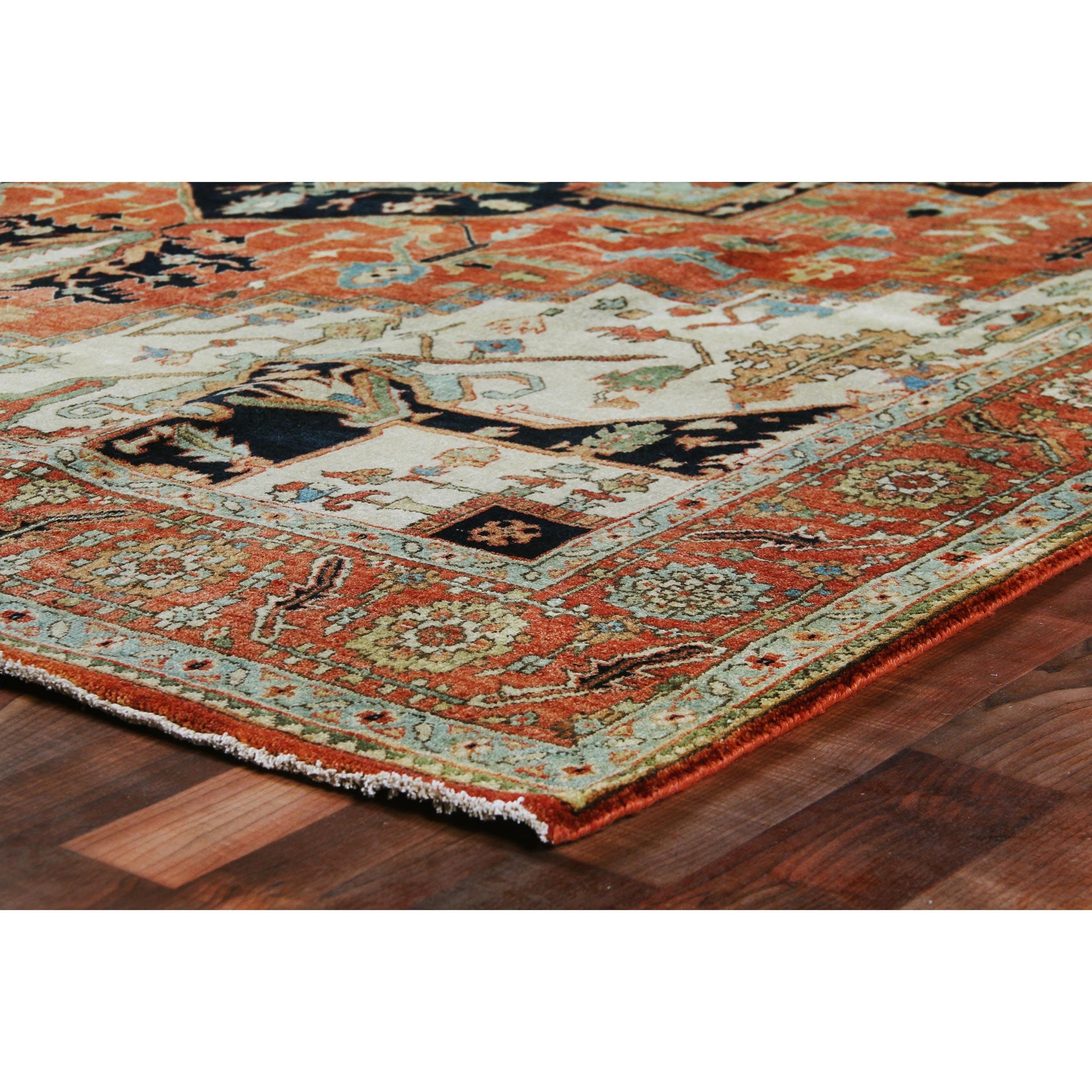 Exquisite Rugs Serapi Red Multi New Zealand Wool Rug 13 X 15 Exquisite Rugs Serapi Red Multi New Zealand Wool Rug 13 X 15 Free Shipping Today 18946339