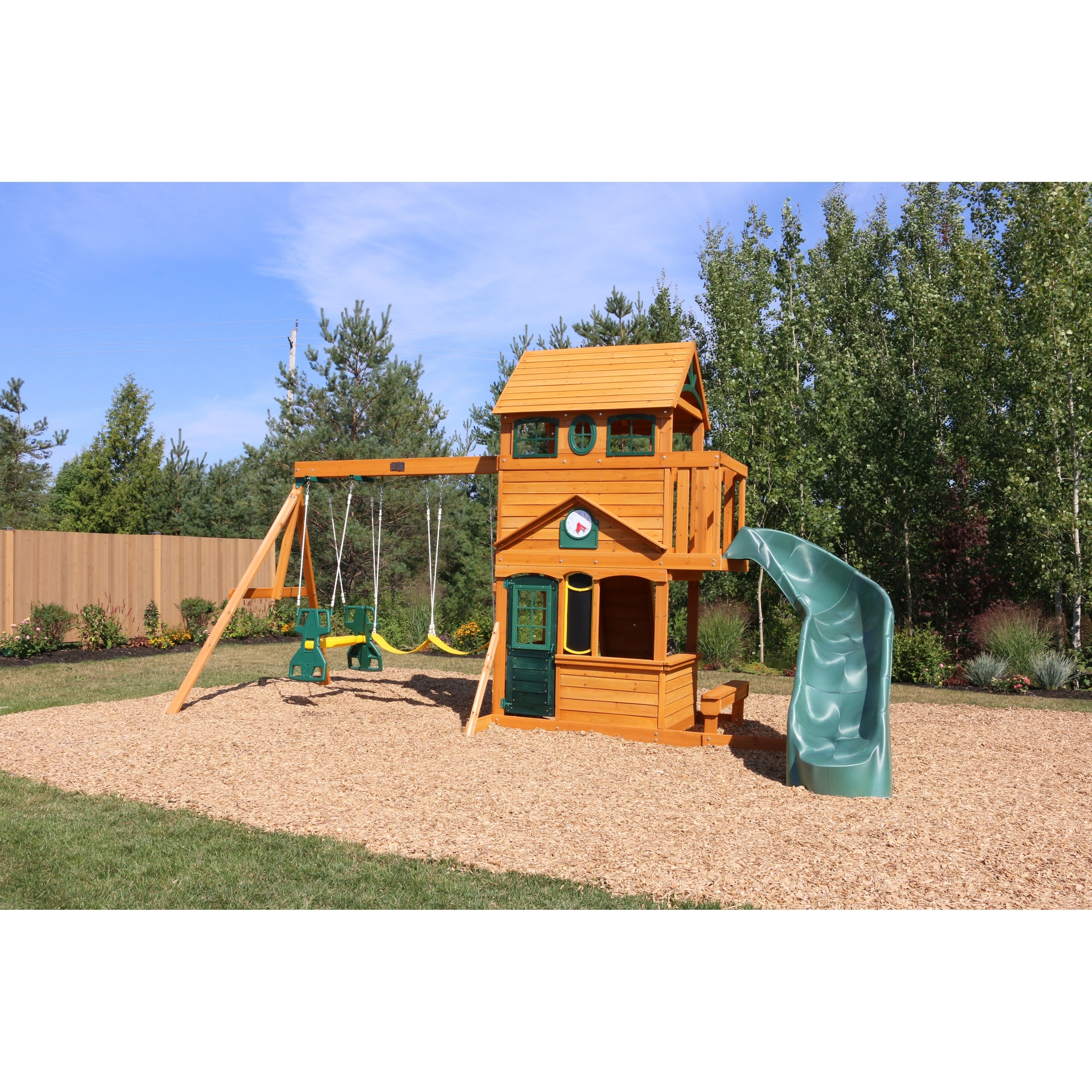 ashberry 2 swing set