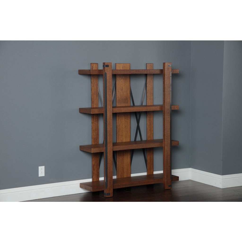 Four Shelf 60 Inch X 48 Bookcase On Four Shelf 60 Inch X 48 Bookcase On Free Shipping Today 12143702