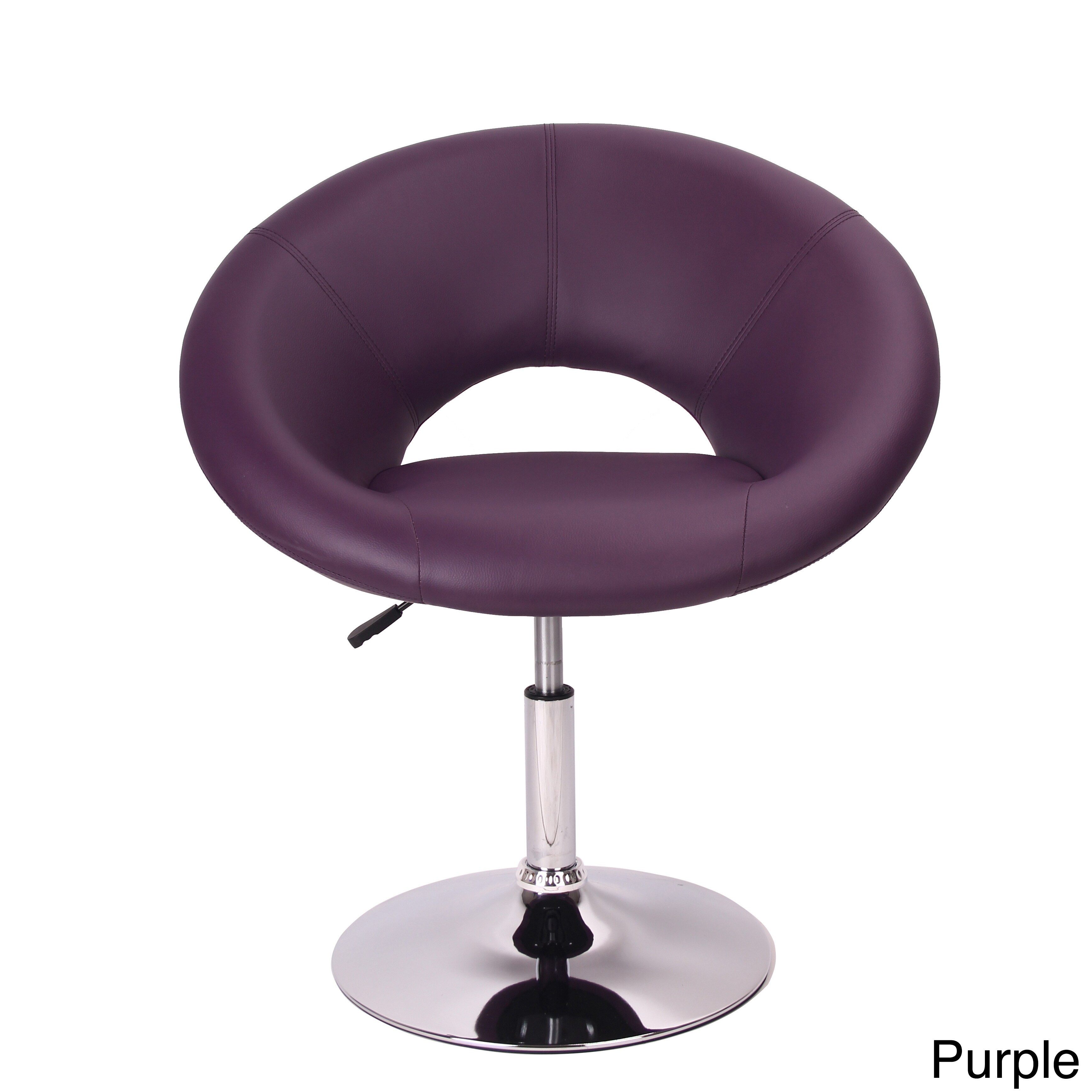 Porch Den Botanical Heights Tower Grove Bonded Leather Porch Den Botanical Heights Tower Grove Bonded Leather Chrome Adjule Height Swivel Chair On Free Shipping Today