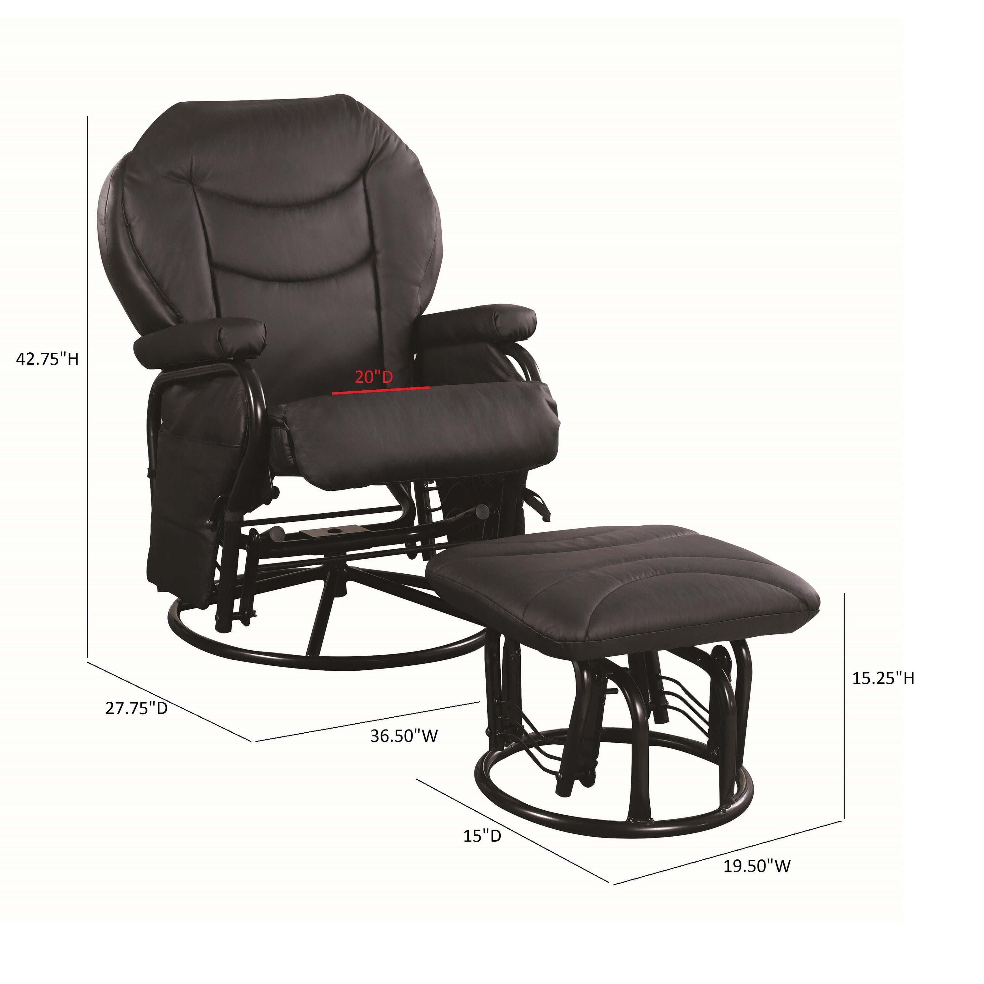 glider and ottoman canada