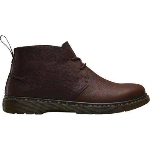 dr martens dark brown will desert boot boots