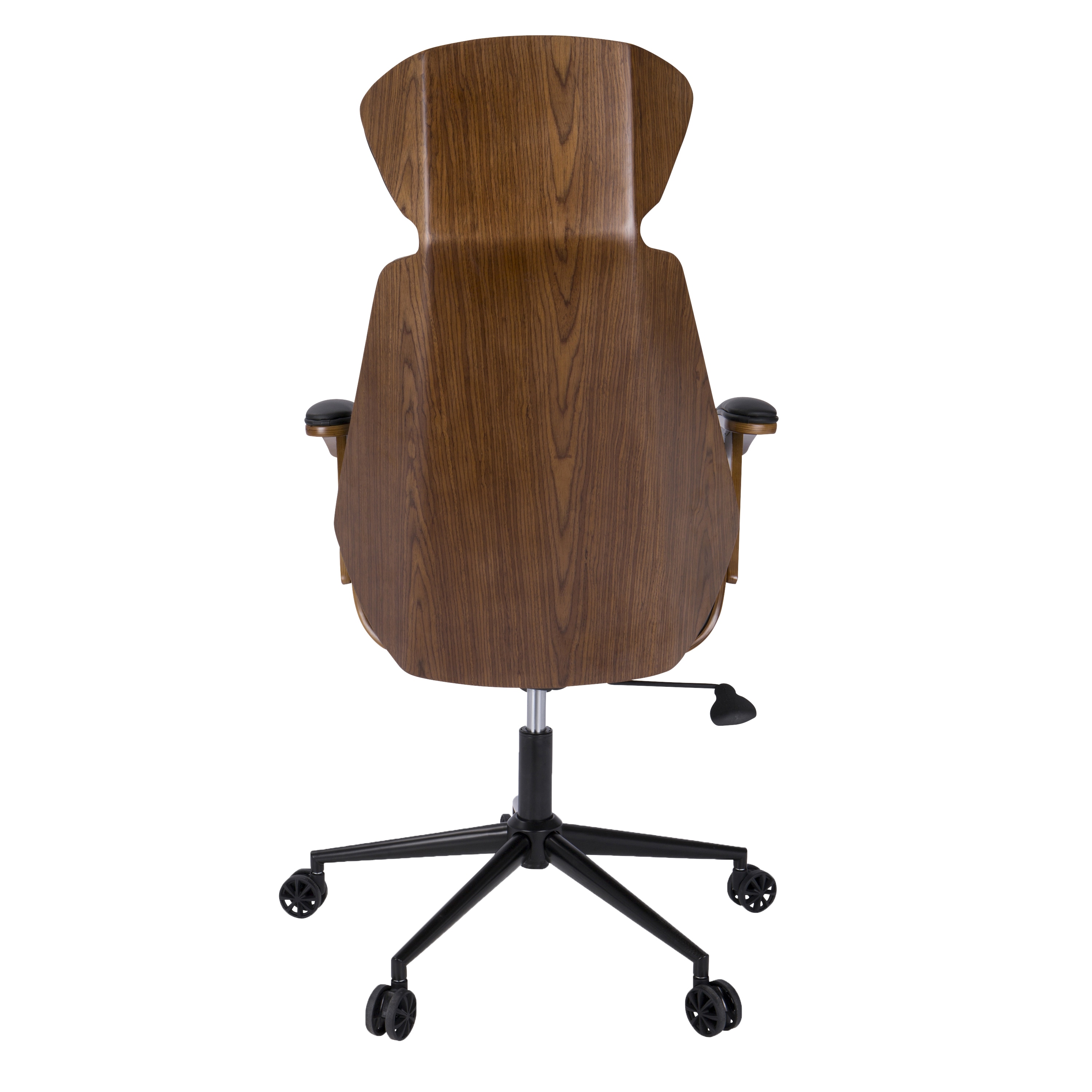 Spectre Mid Century Modern Walnut Wood Office Chair On Spectre Mid Century Modern Walnut Wood Office Chair On Free Shipping Today 12218702