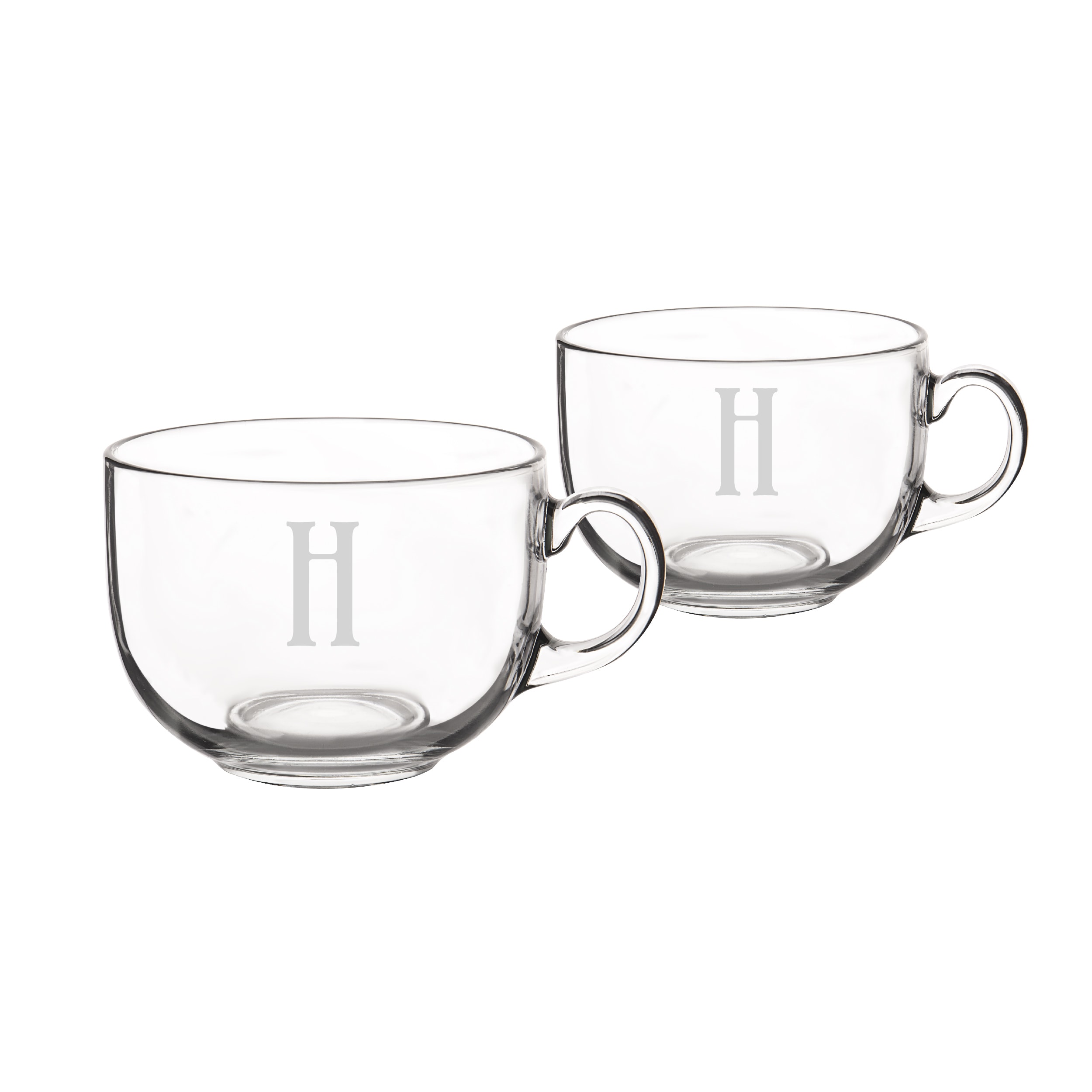 Personalized Large 22 Oz Gl Coffee Mugs Set Of 2 Free Personalized Large 22 Oz Gl Coffee Mugs Set Of 2 Free Shipping On Orders Over 45 19066688