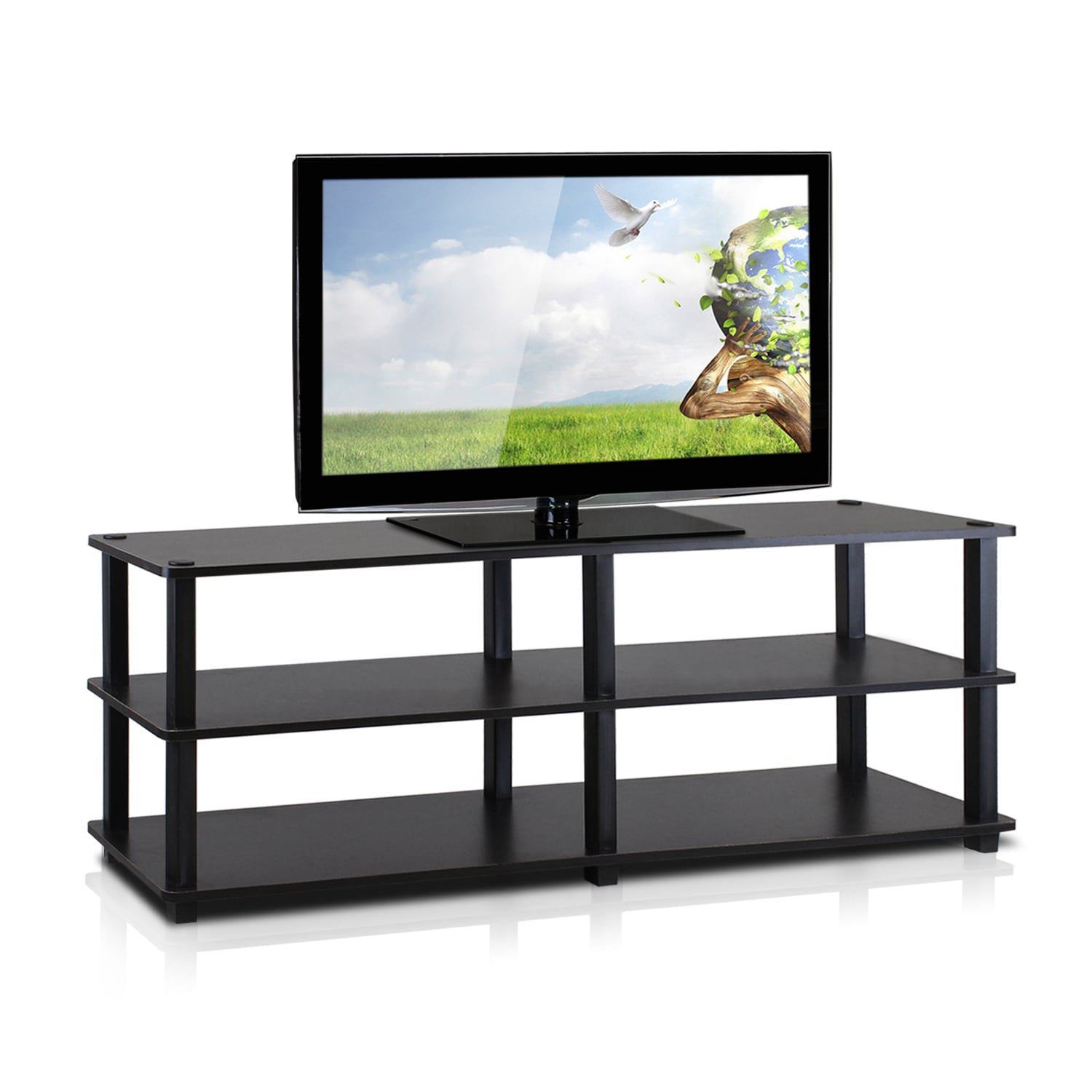Furinno Tv14038 Turn S No Tools 3 Tier Entertainment Tv Furinno Tv14038 Turn S No Tools 3 Tier Entertainment Tv Stands