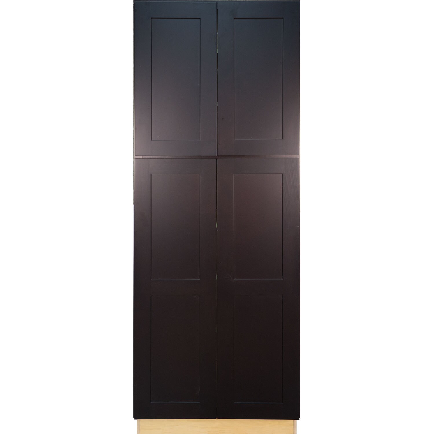 Everyday Cabinets Dark Espresso 24 Inch Shaker Pantry Utility Everyday Cabinets Dark Espresso 24 Inch Shaker Pantry Utility Kitchen Cabinet Free Shipping Today 12303540