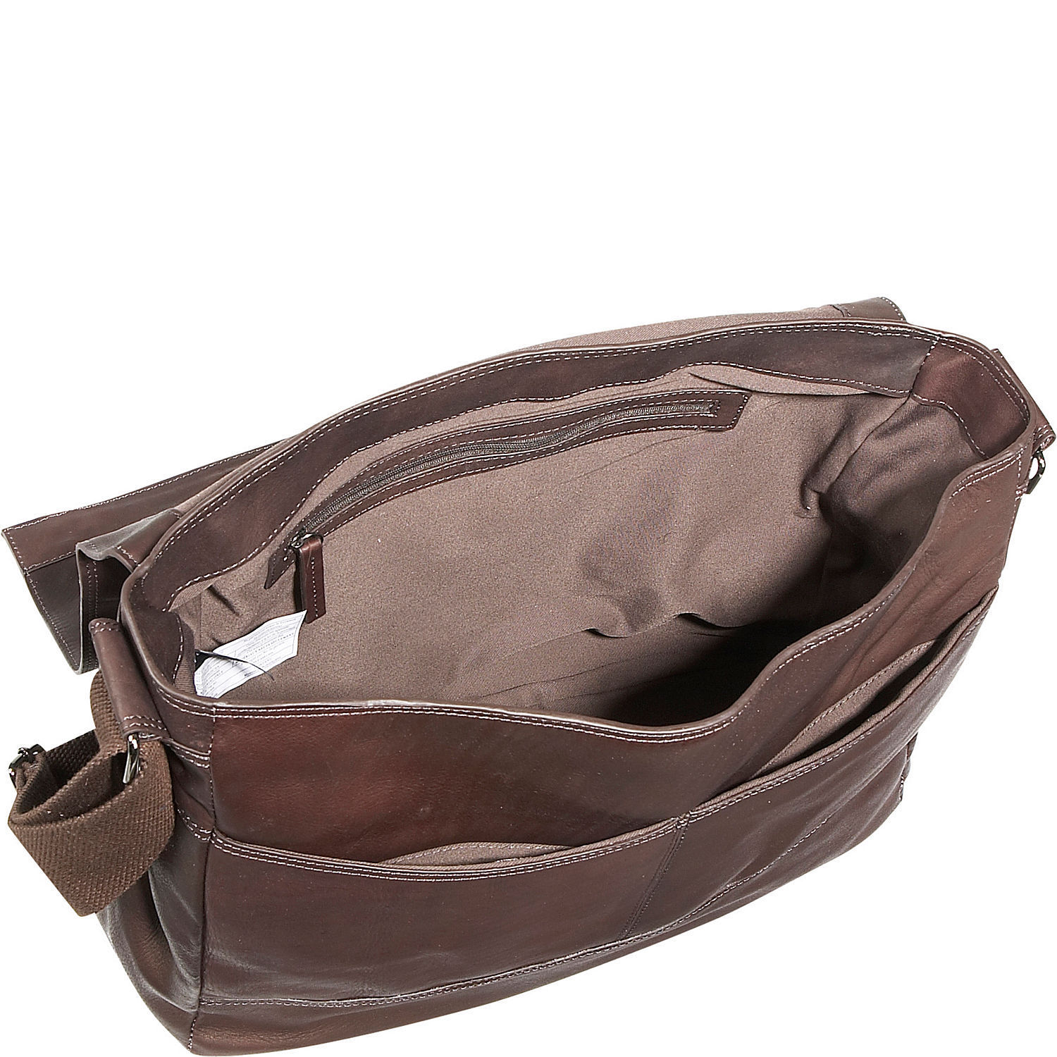 Kenneth Cole Reaction Messenger Bag Colombian Leather Flapover Messenger Bag Colombian Leather Flapover