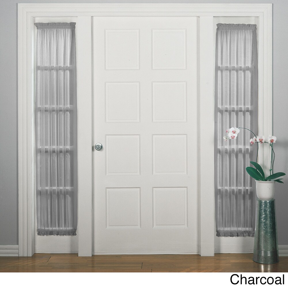 Shop No 918 Emily Sheer Voile Single Sidelight Curtain Panel
