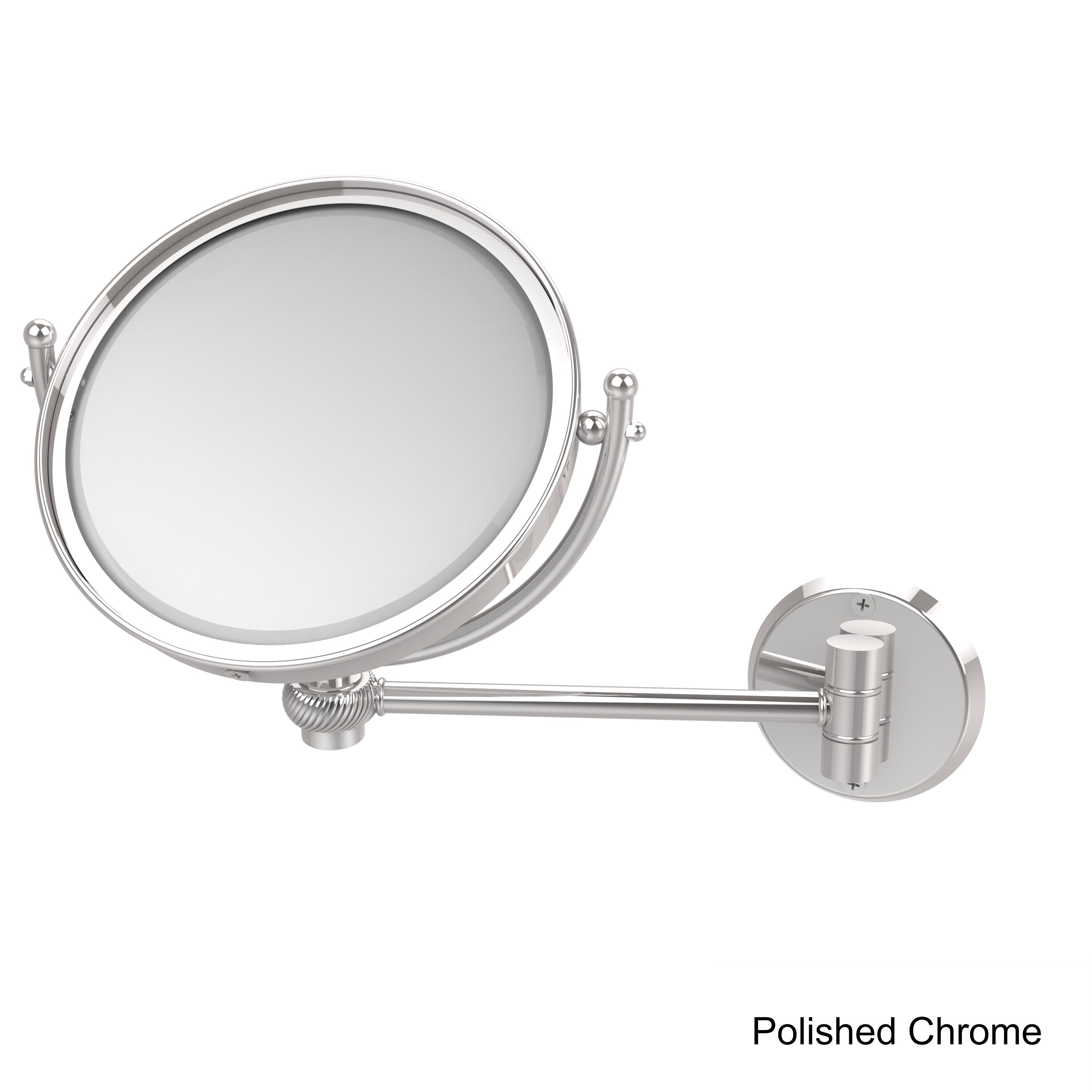 Allied Br 8 Inch Wall Mounted Makeup Mirror With 5x Allied Br 8 Inch Wall Mounted Makeup Mirror With 5x Magnification On Free Shipping Today 12363911
