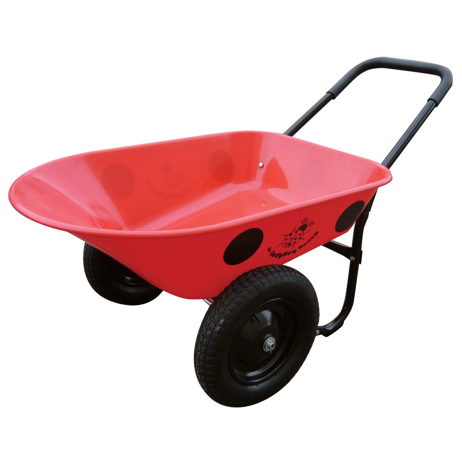 Shop Marathon Industries 70011 5 Cubic Feet Ladybug Poly Wheelbarrow