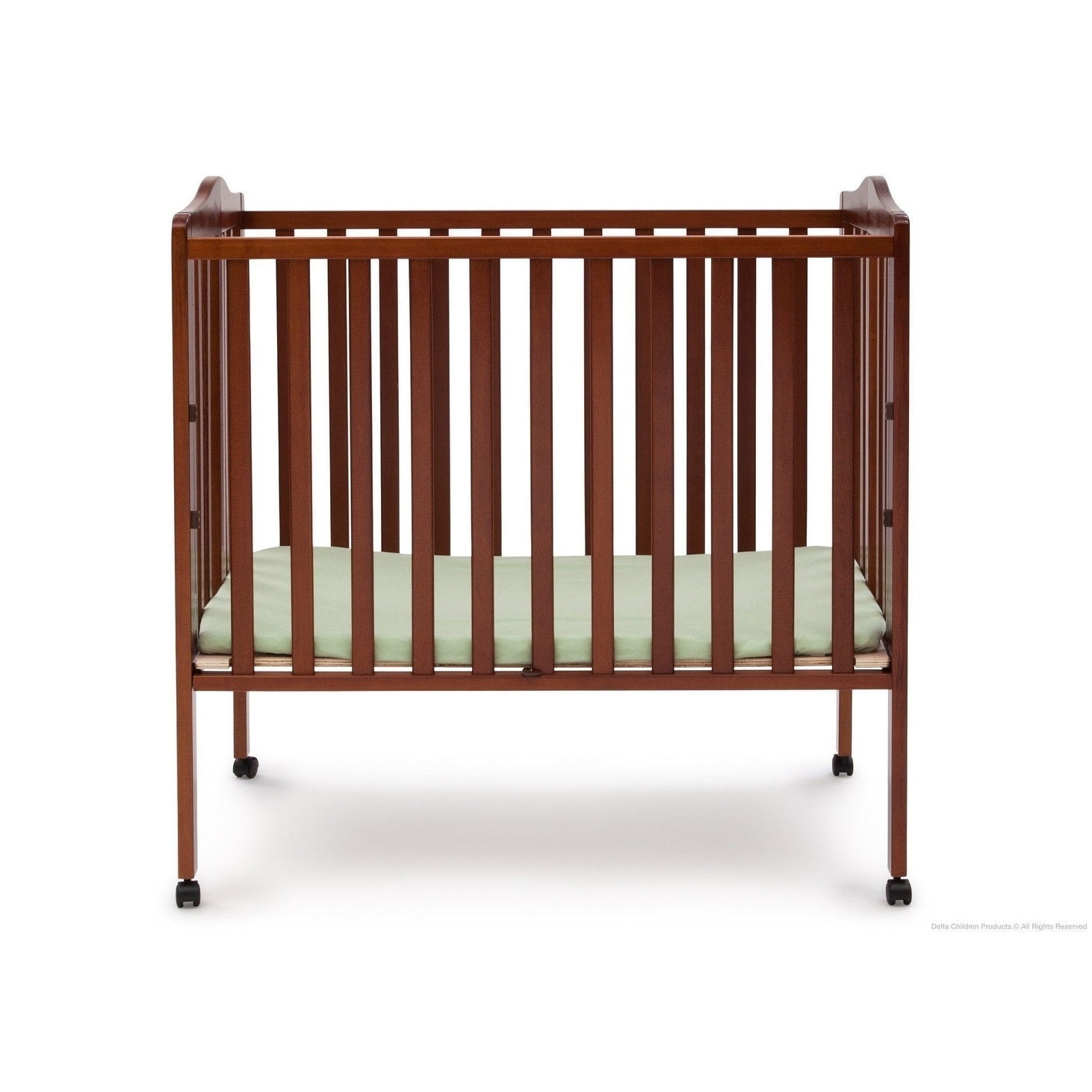 Shop Delta Children Portable Crib Overstock 12432177