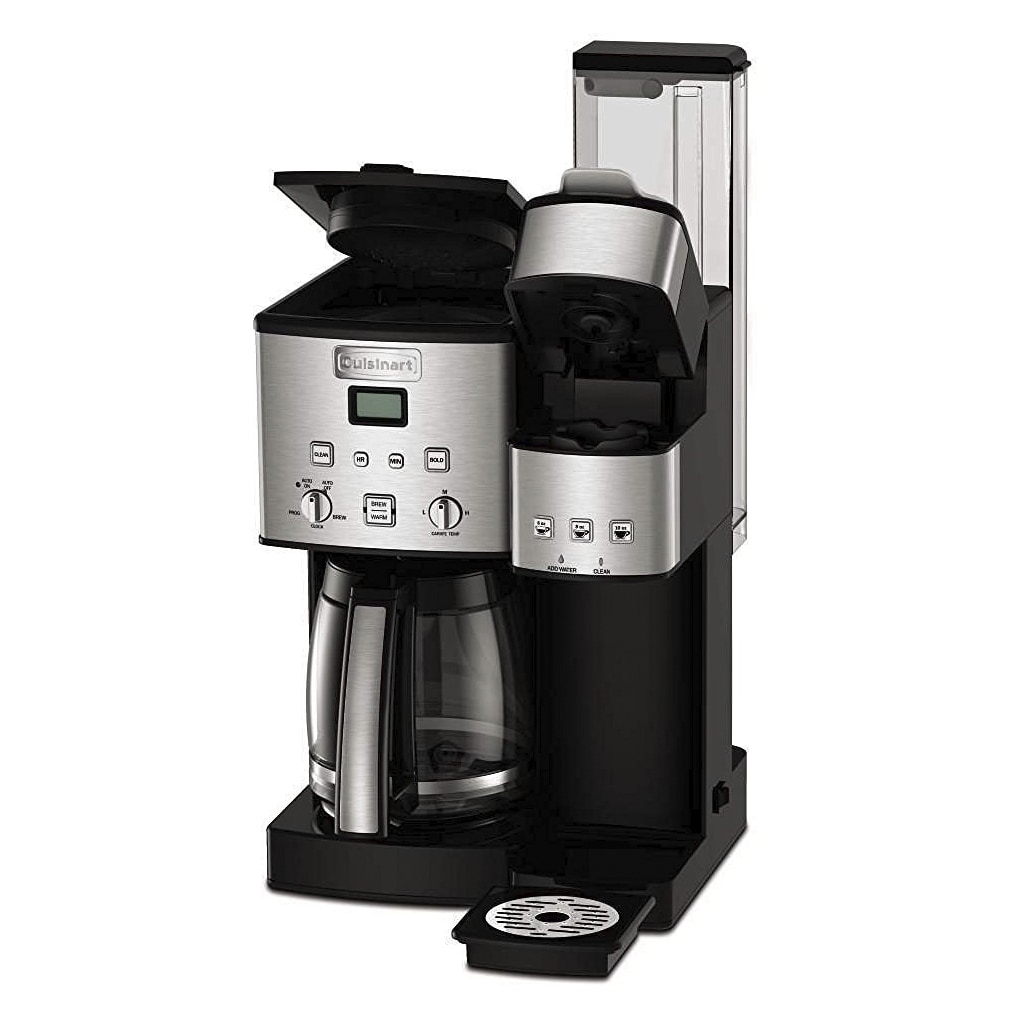 Shop Cuisinart SS 15 Black 12 Cup Coffee Maker And Single Serve Brewer Shop Cuisinart SS 15 Black 12 Cup Coffee Maker And Single Serve Brewer