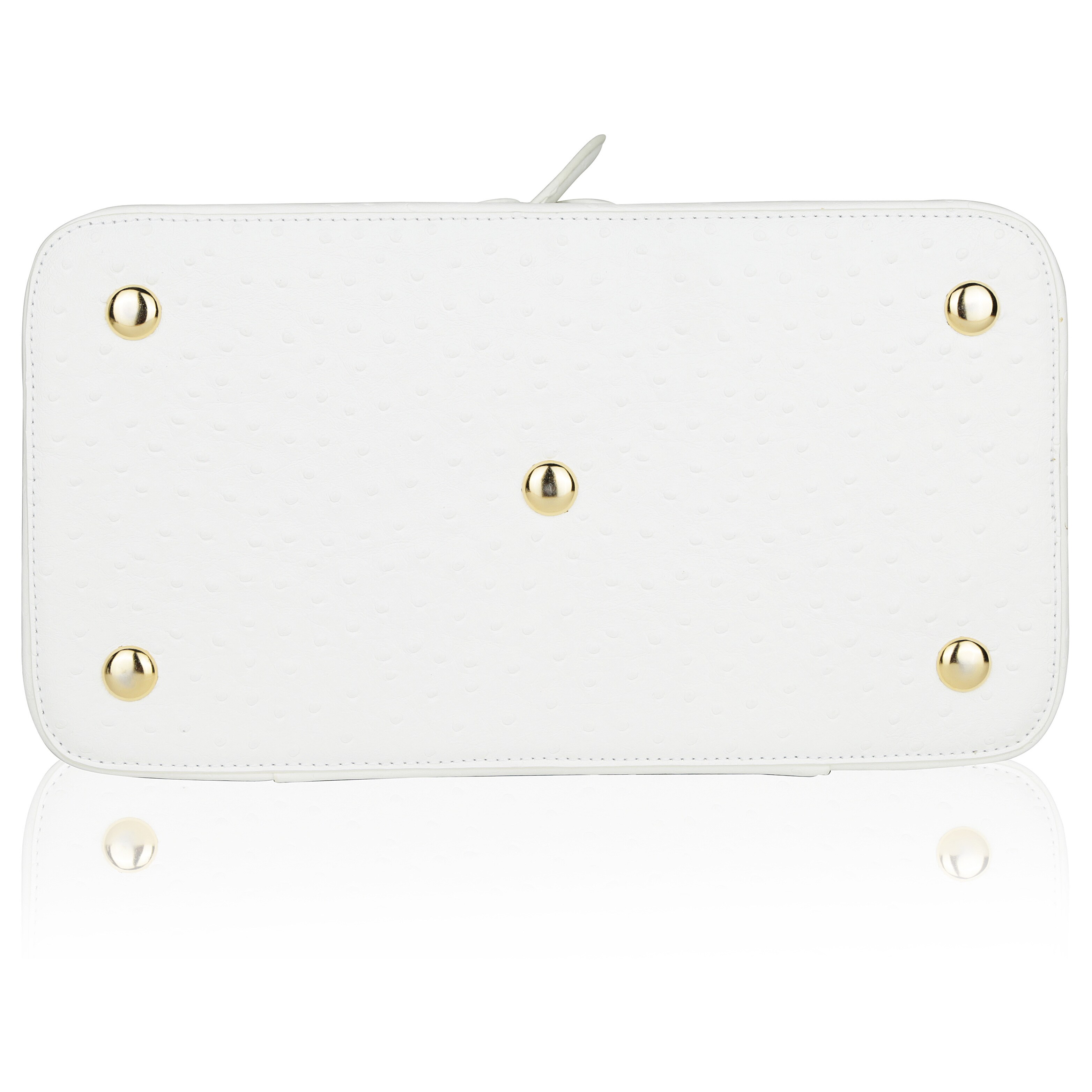 Sharon Gioe Di Toscana White Leather Bucket Handbag Free Sharon Gioe Di Toscana White Leather Bucket Handbag Free Shipping Today 12449462