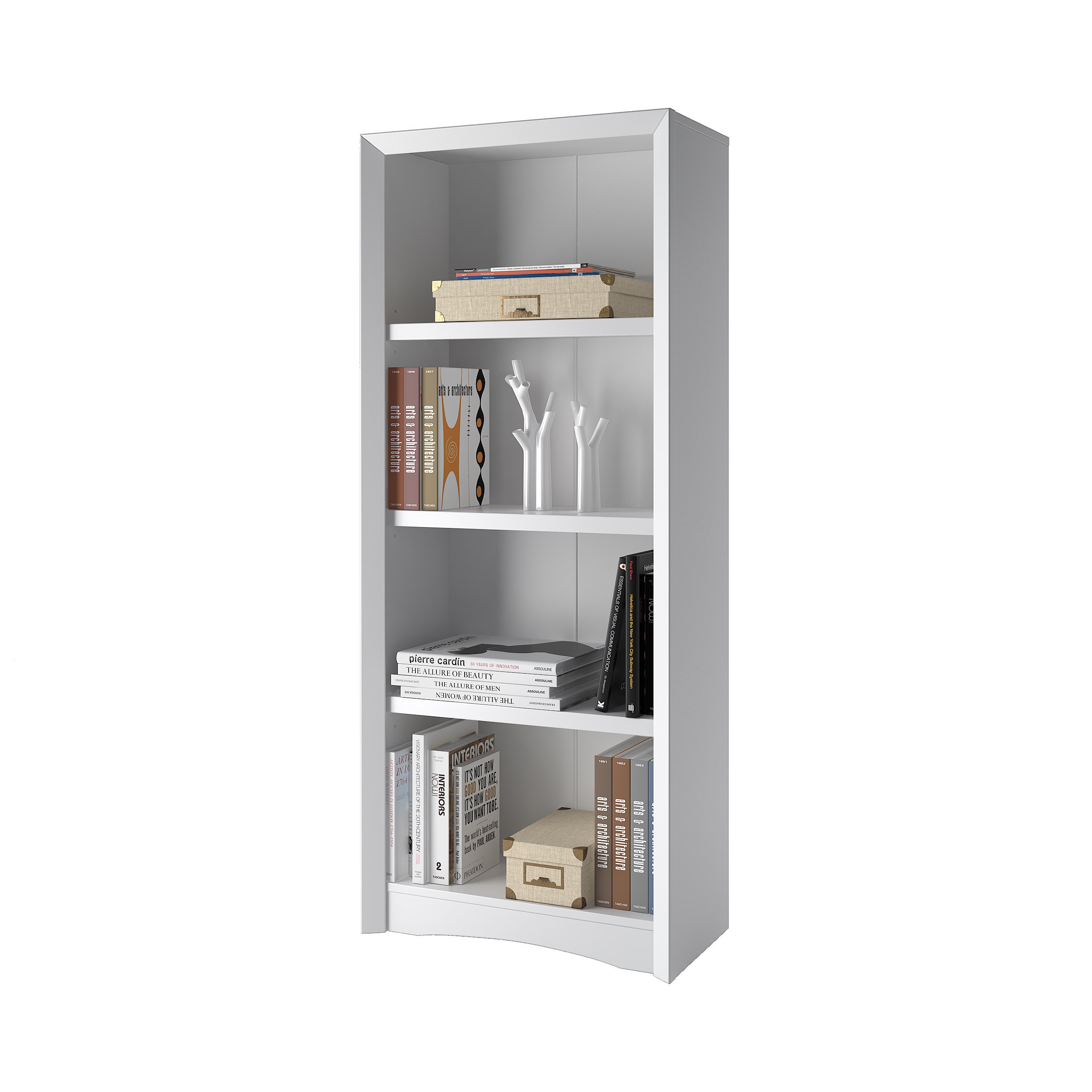 Carbon Loft Horace 59 Inch Tall Adjule Bookcase With Faux Carbon Loft Horace 59 Inch Tall Adjule Bookcase With Faux Woodgrain Finish On Free Shipping Today 12453761