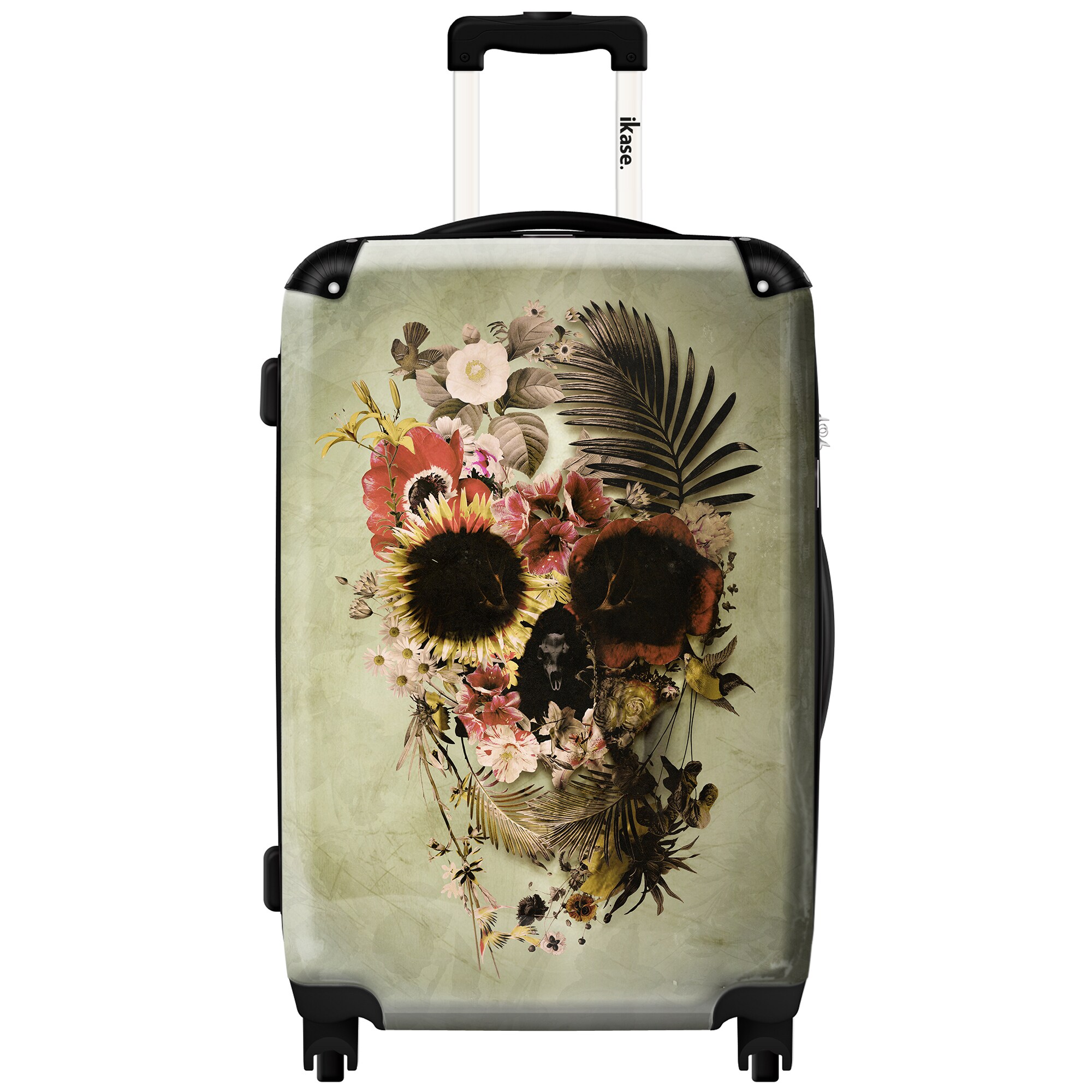 skull hard case luggage