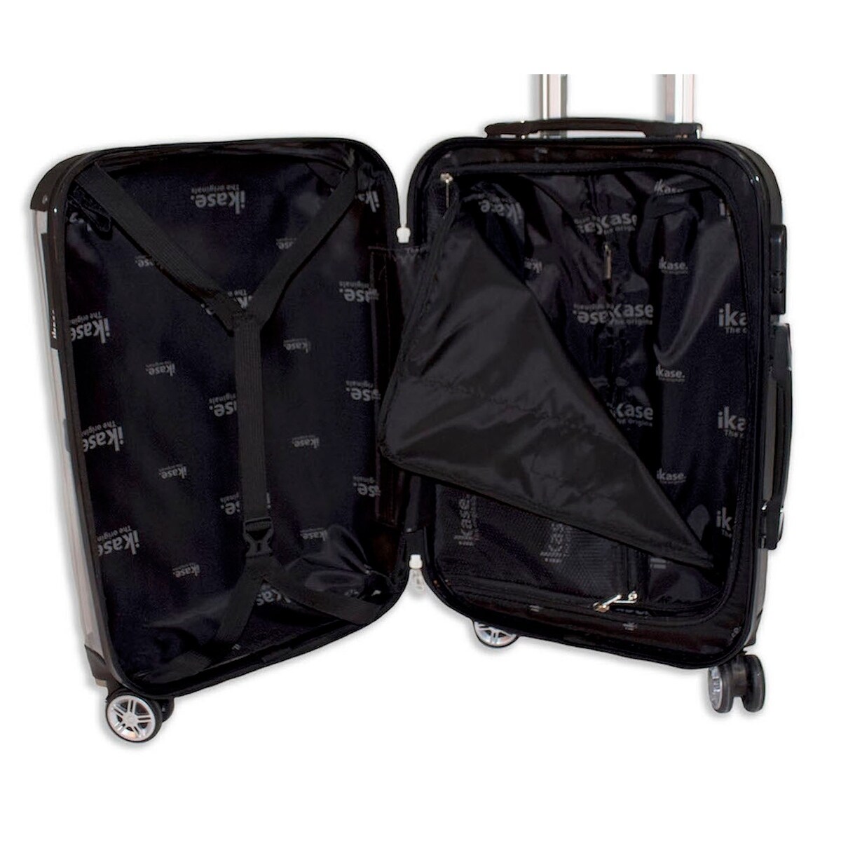 skull hard case luggage