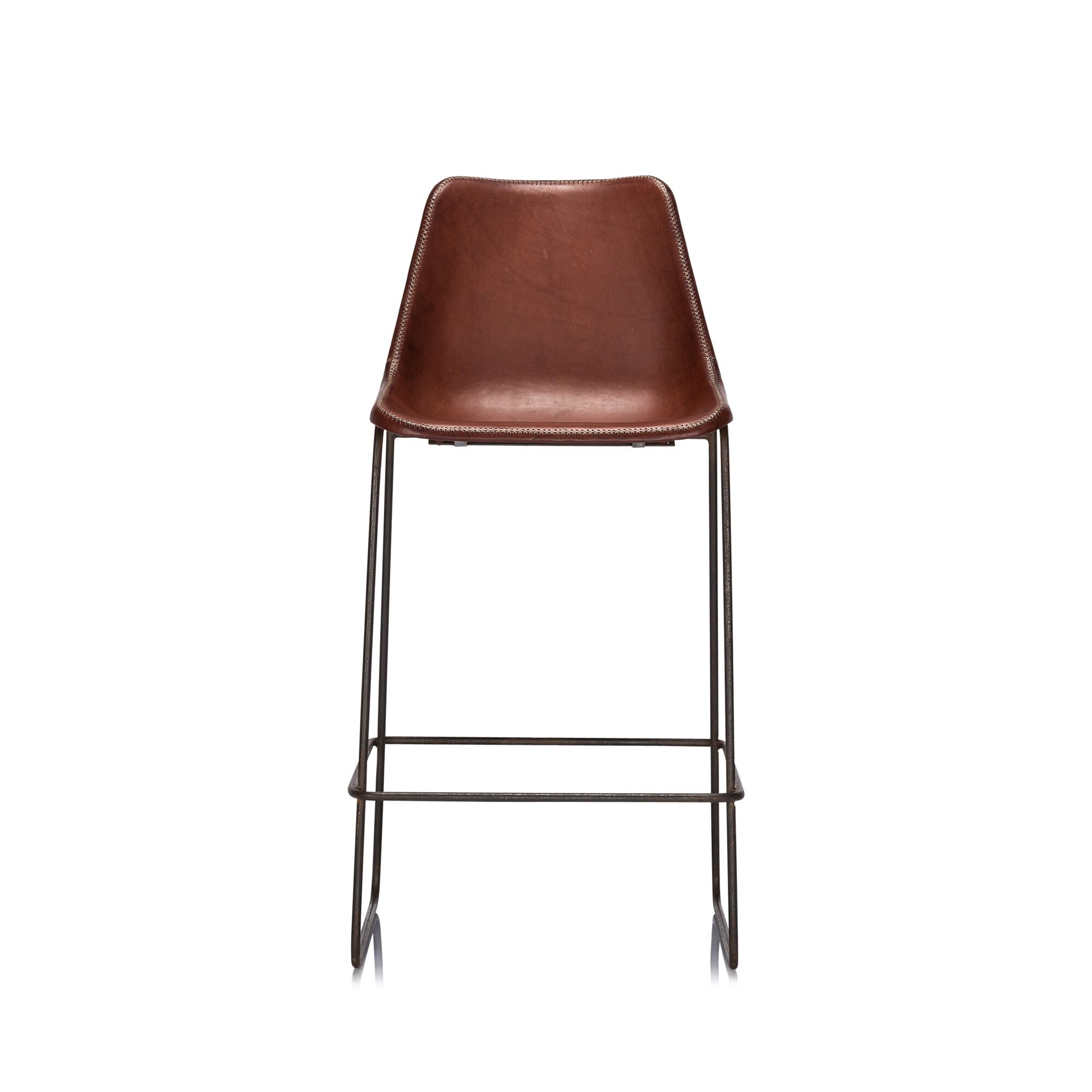 Horizon Hudson Brown Leather Bar Stool Free Shipping Today Horizon Hudson Brown Leather Bar Stool Free Shipping Today 19267596