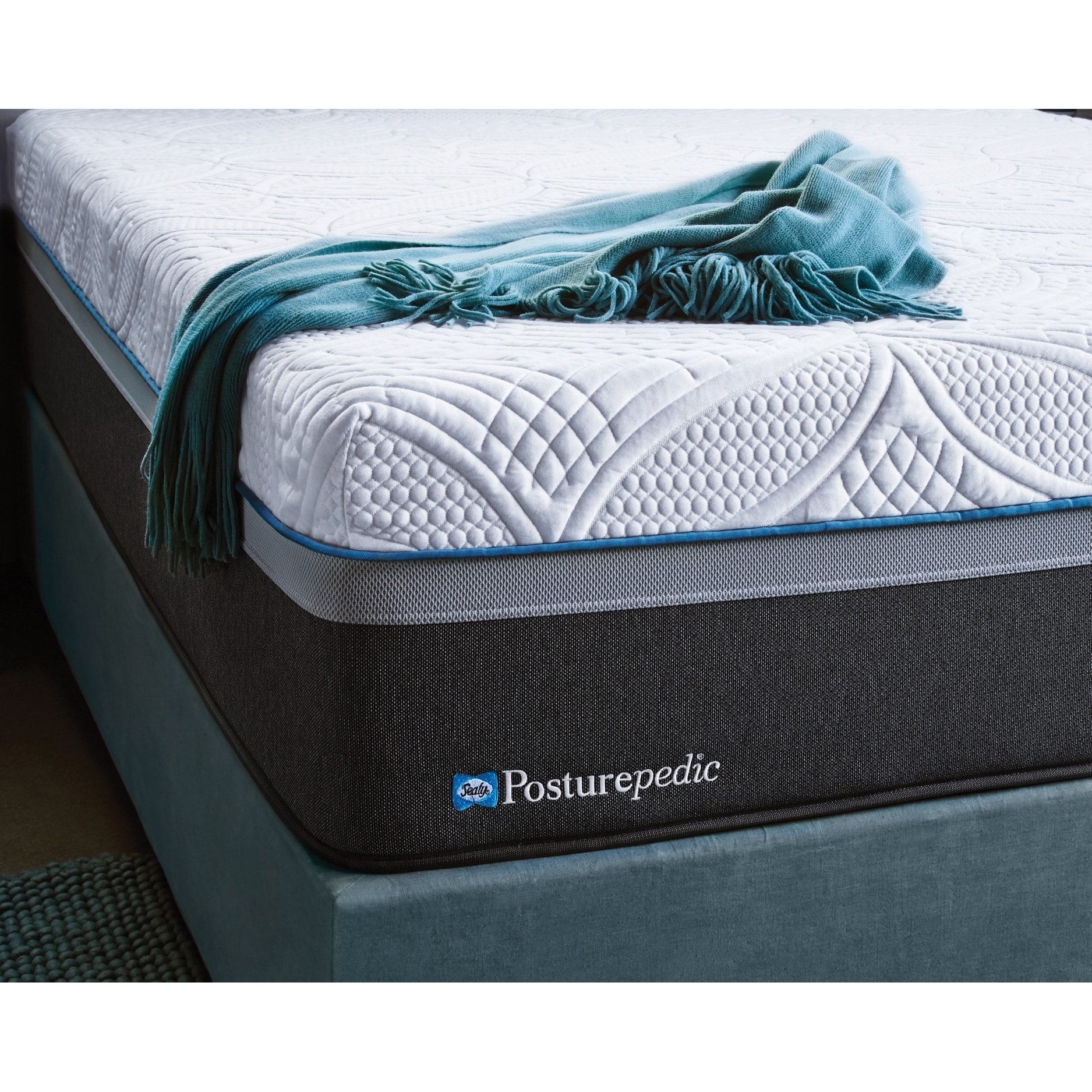 Sealy Posturepedic Hybrid Copper Cushion Firm Queen Size Sealy Posturepedic Hybrid Copper Cushion Firm Queen Size Mattress Set Free Shipping Today 12508596