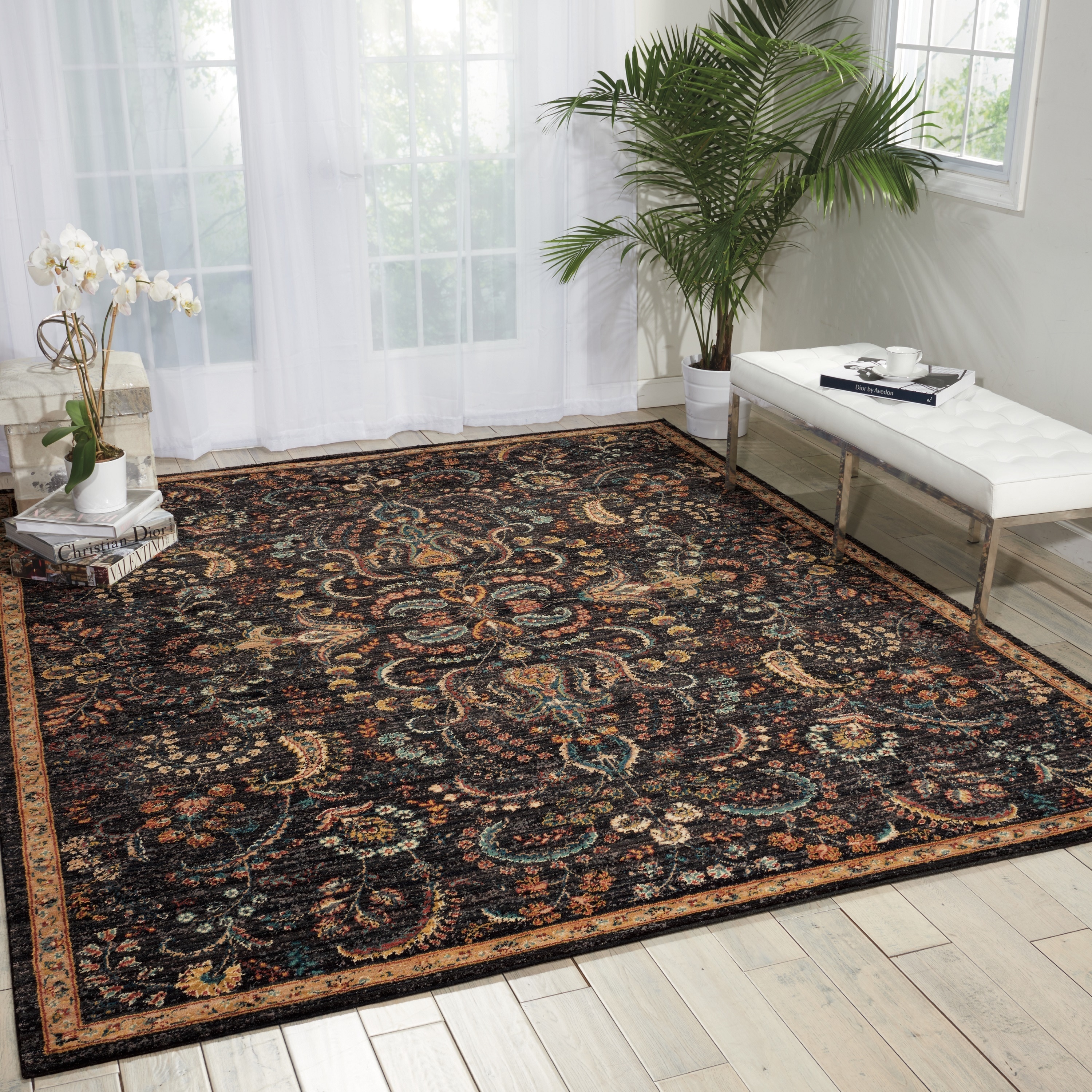 Nourison 2020 Night Fall Area Rug 9 2 X 12 5 Free Shipping Today Nourison 2020 Night Fall Area Rug 9 2 X 12 5 Free Shipping Today 19406095